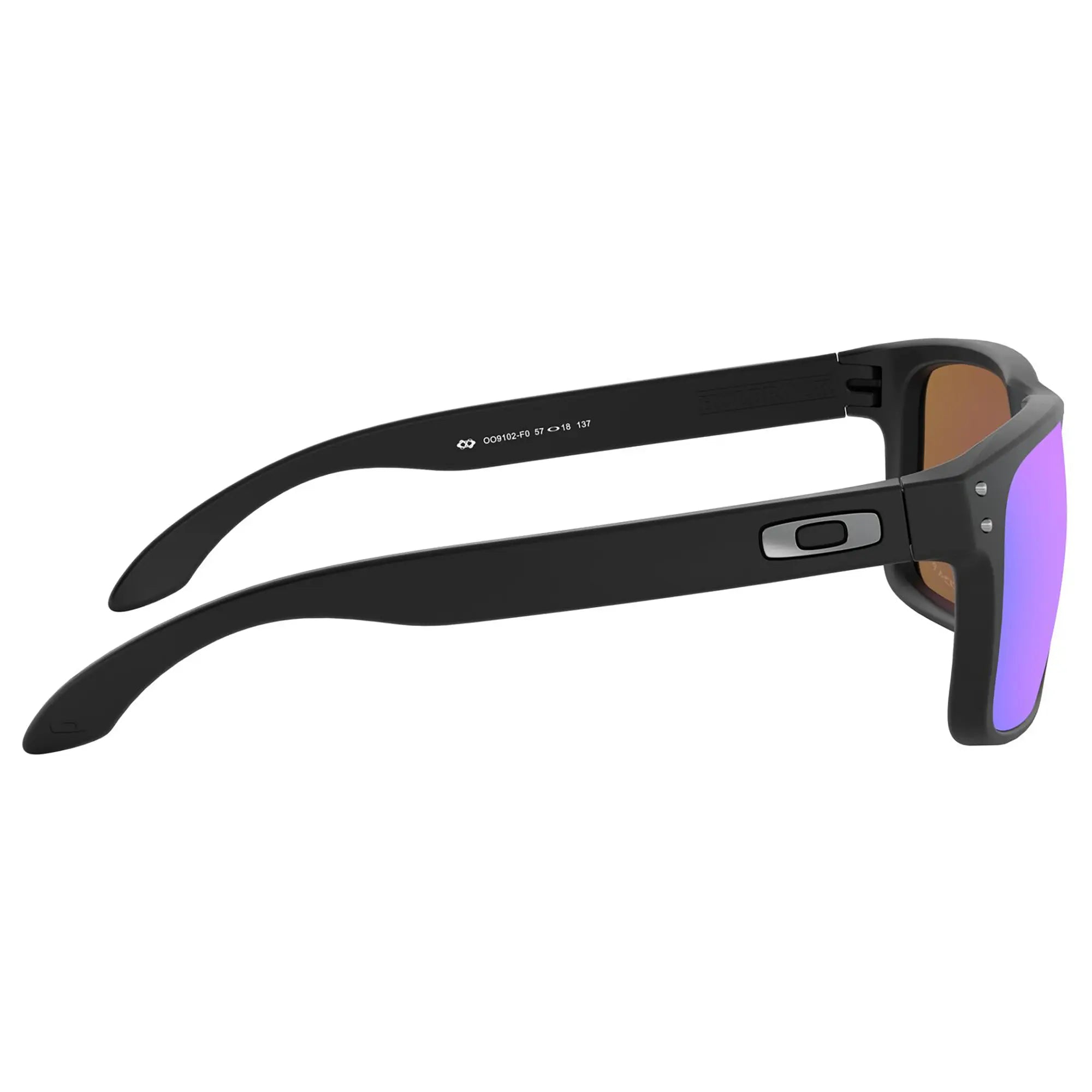 Oakley Holbrook Sunglasses Matt Black / Prizm Sapphire Iridium Polar Lens - FREE UK Shipping, FREE 365 Day Returns | Moto Central