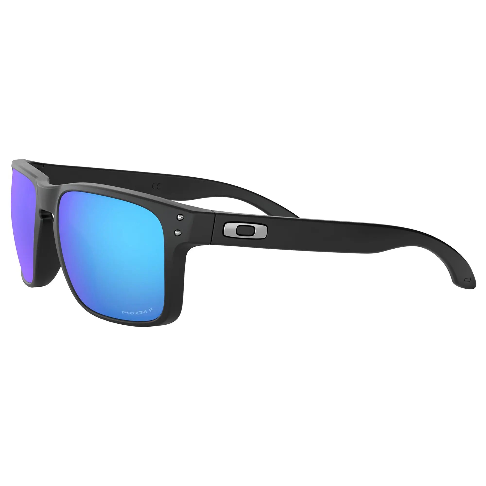 Oakley Holbrook Sunglasses Matt Black / Prizm Sapphire Iridium Polar Lens - FREE UK Shipping, FREE 365 Day Returns | Moto Central