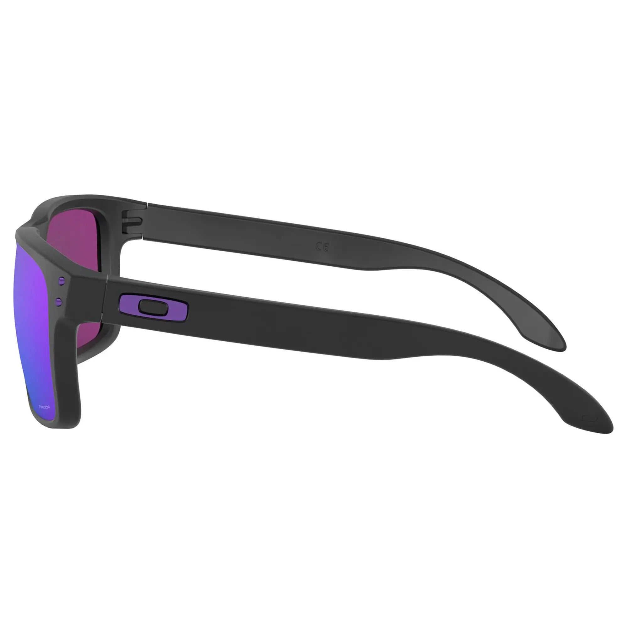 Oakley Holbrook Sunglasses Matt Black / Prizm Violet Lens - FREE UK Shipping, FREE 365 Day Returns | Moto Central