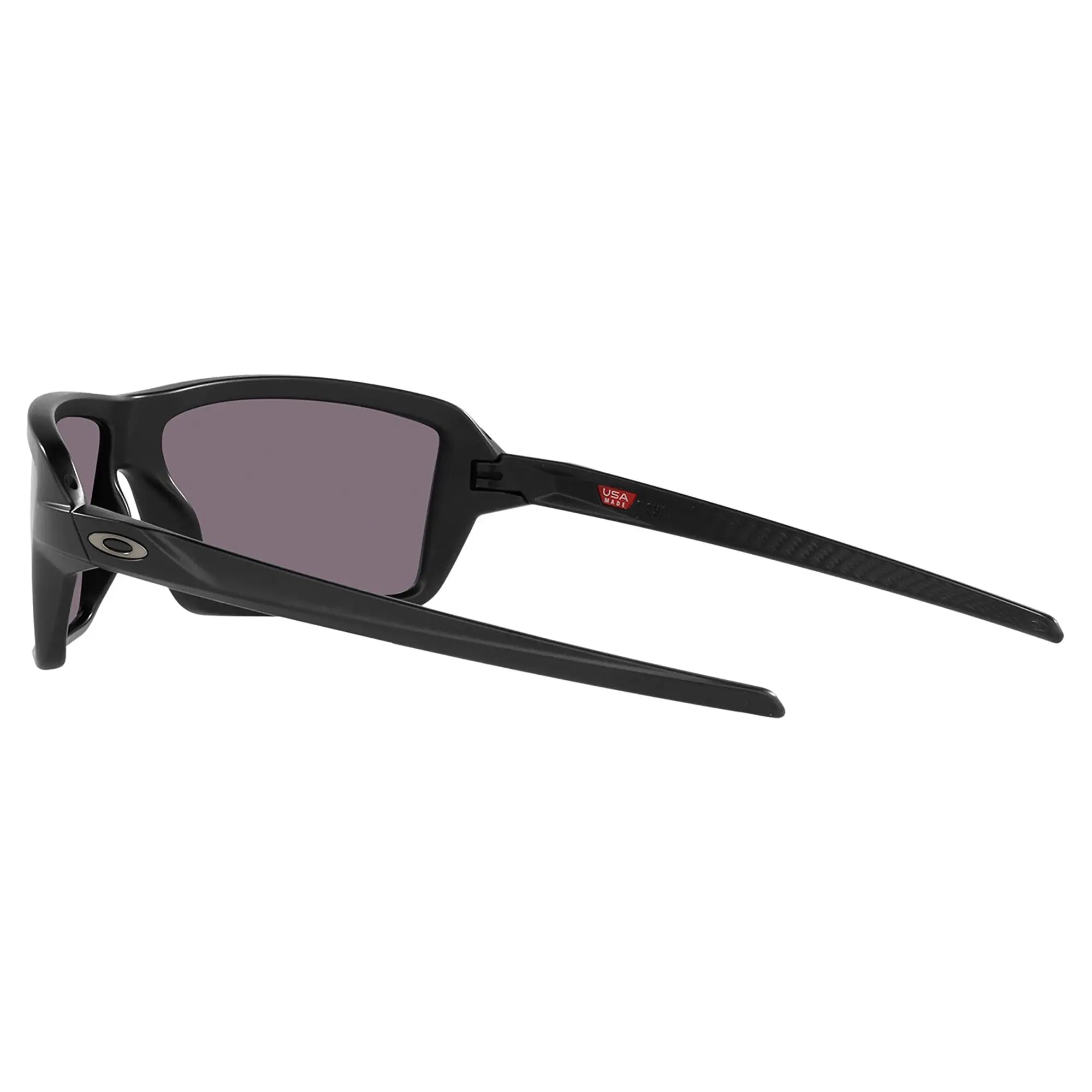 Oakley Cables Sunglasses Matt Black / Prizm Grey Lens - FREE UK Shipping, FREE 365 Day Returns | Moto Central