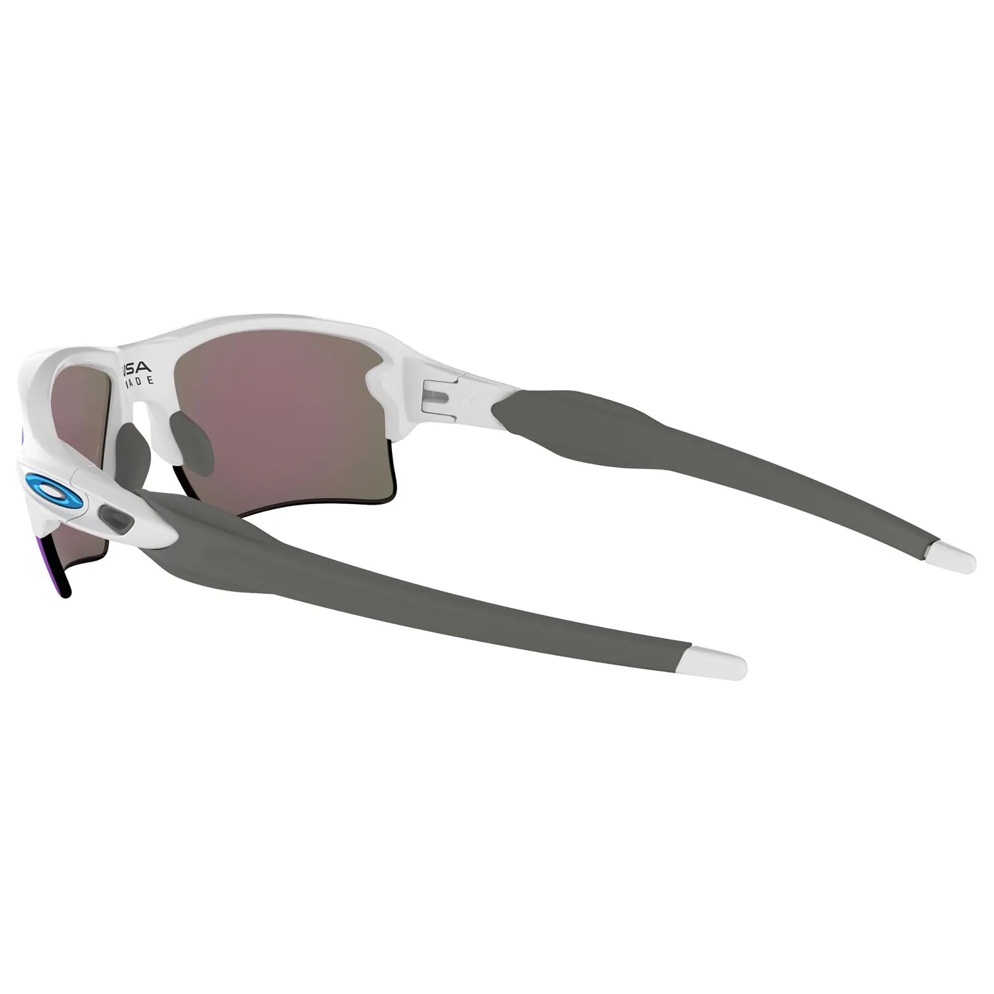 Oakley Flak 2.0 XL Sunglasses Polished White / Prizm Sapphire Lens - FREE UK Shipping, FREE 365 Day Returns | Moto Central