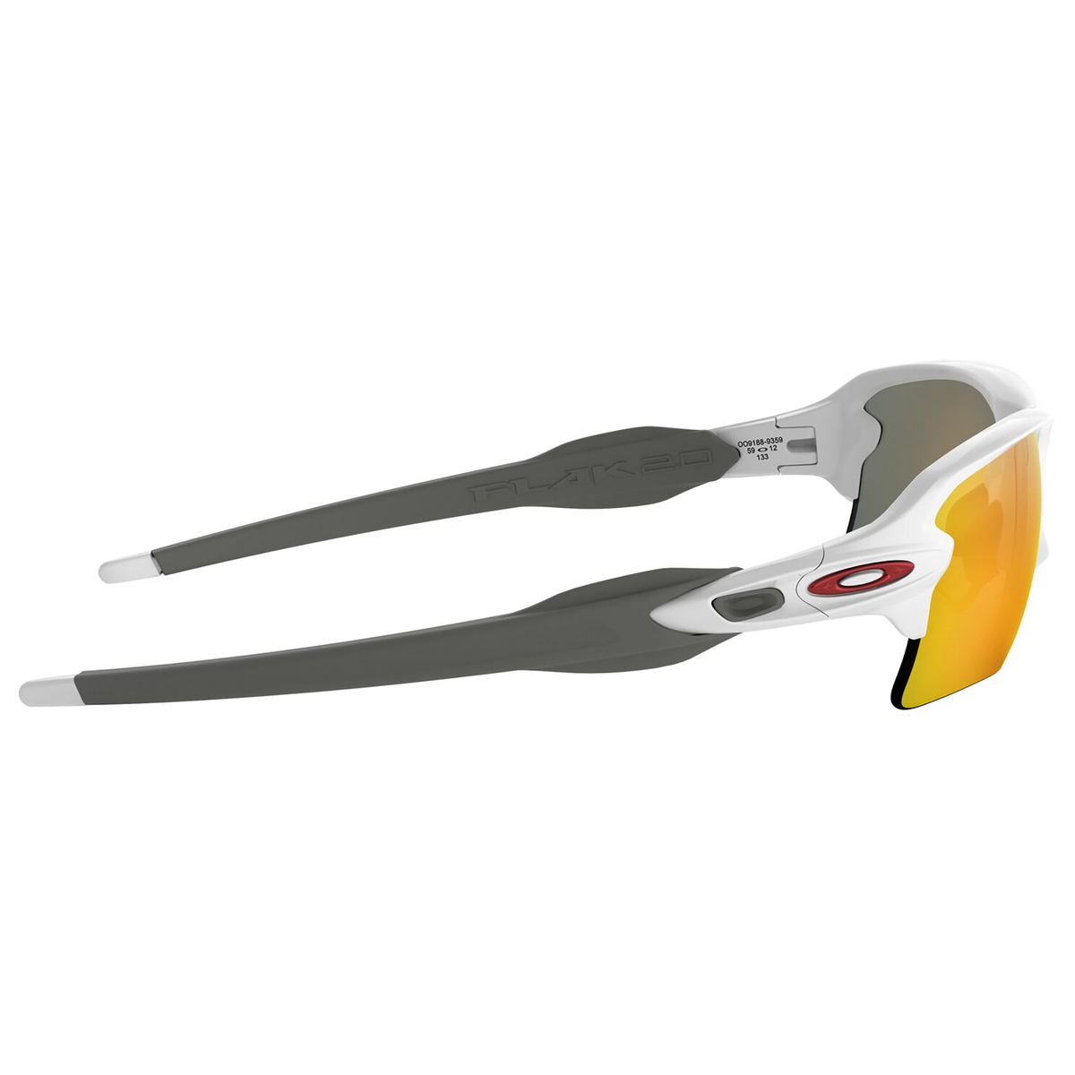 Oakley Flak 2.0 XL Sunglasses Polished White / Prizm Sapphire Lens - FREE UK Shipping, FREE 365 Day Returns | Moto Central