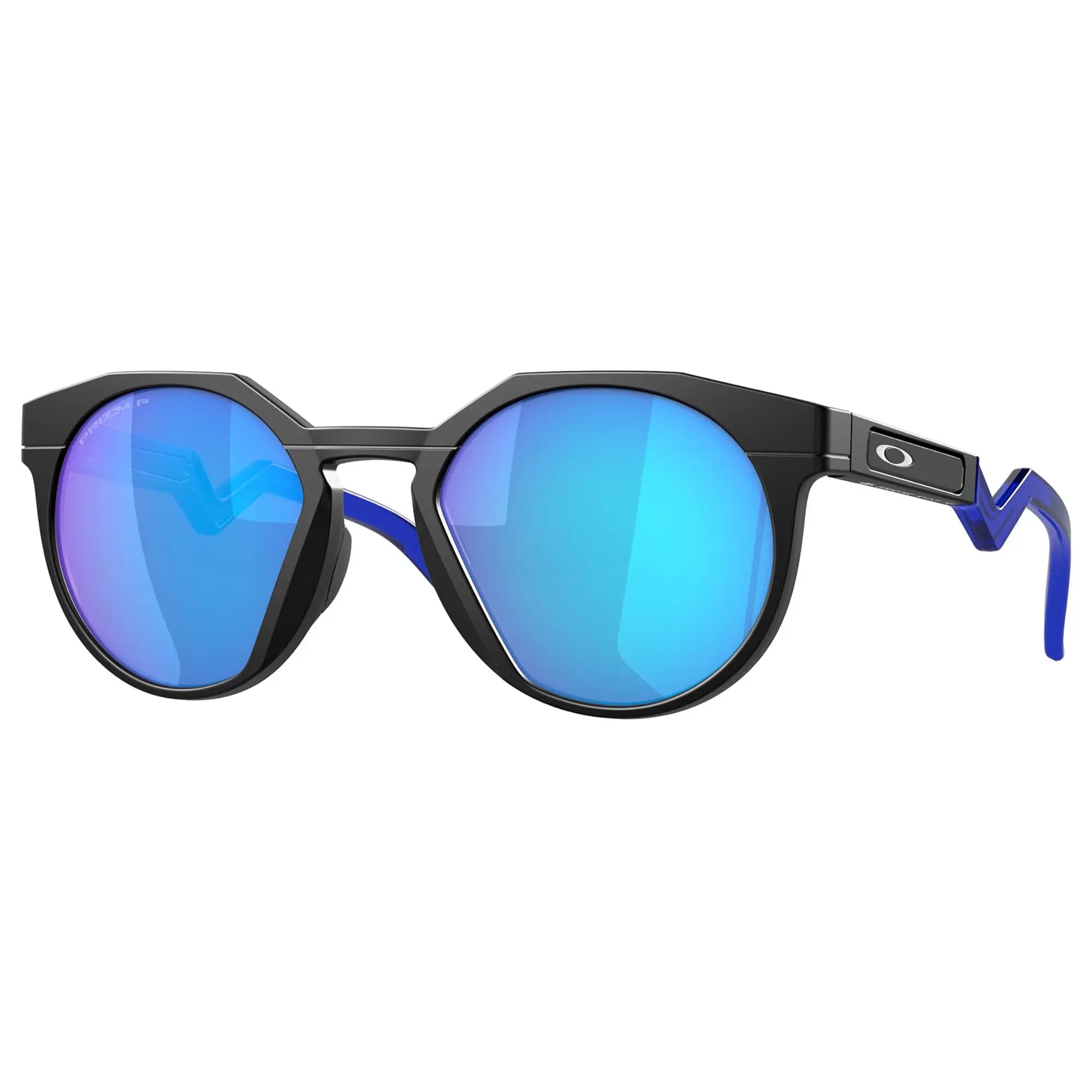 Oakley HSTN Sunglasses Matt Black / Prizm Sapphire Polar Lens - FREE UK Shipping, FREE 365 Day Returns | Moto Central