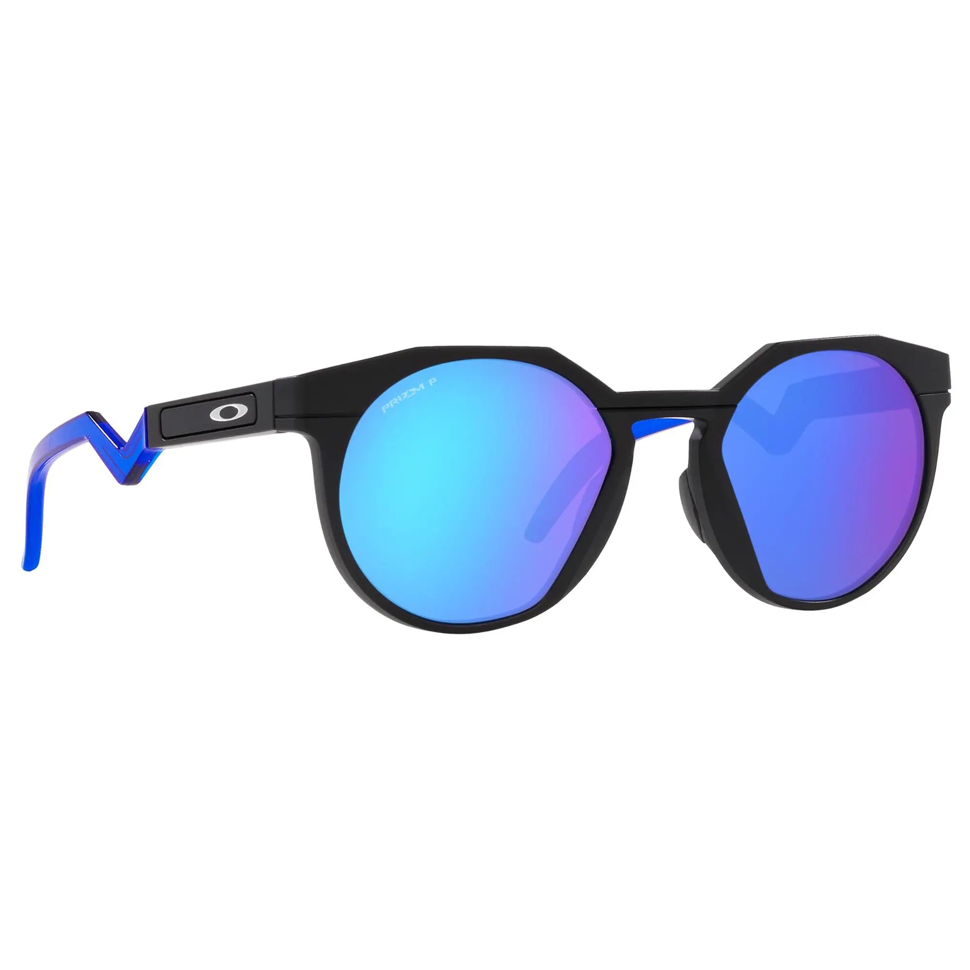 Oakley HSTN Sunglasses Matt Black / Prizm Sapphire Polar Lens - FREE UK Shipping, FREE 365 Day Returns | Moto Central