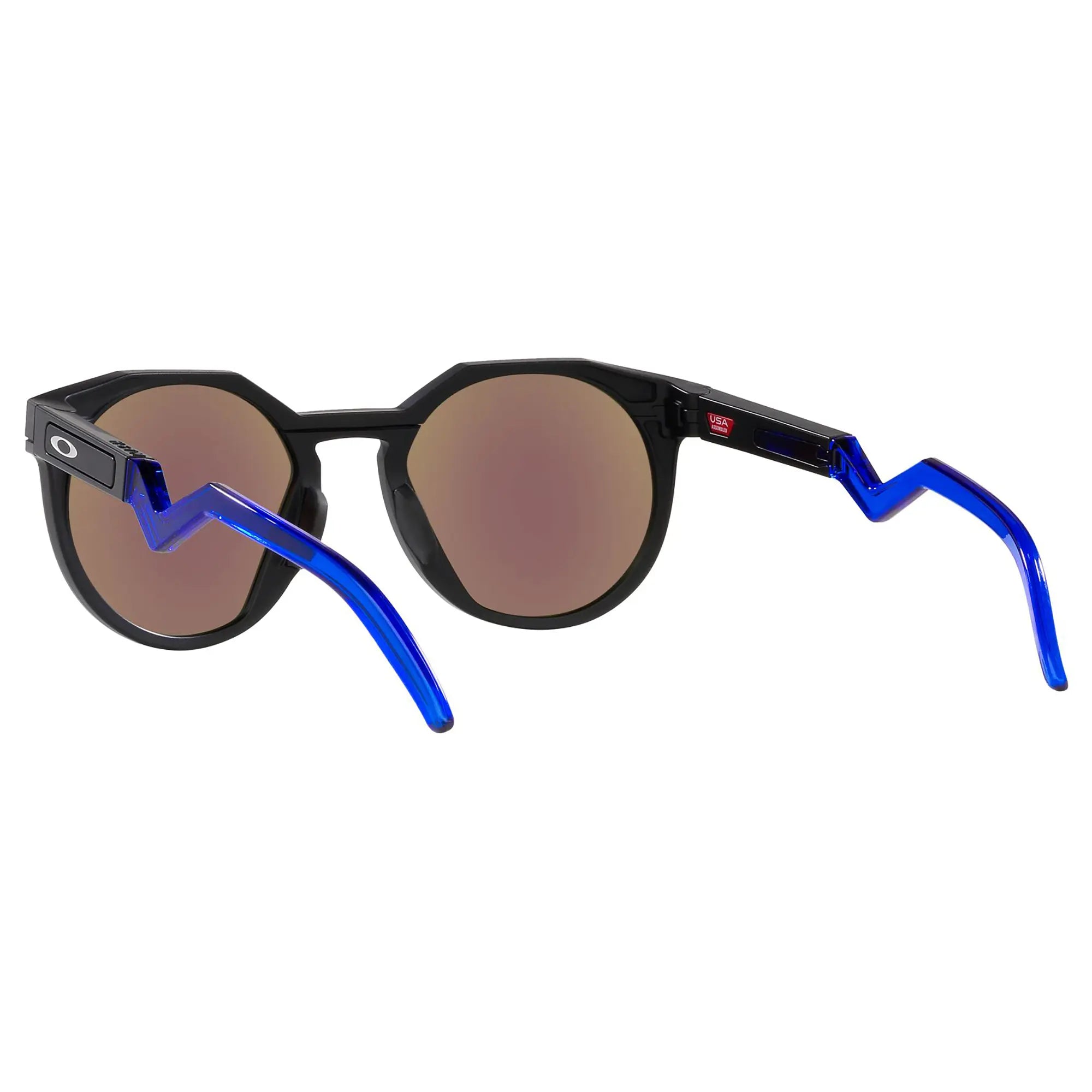 Oakley HSTN Sunglasses Matt Black / Prizm Sapphire Polar Lens - FREE UK Shipping, FREE 365 Day Returns | Moto Central