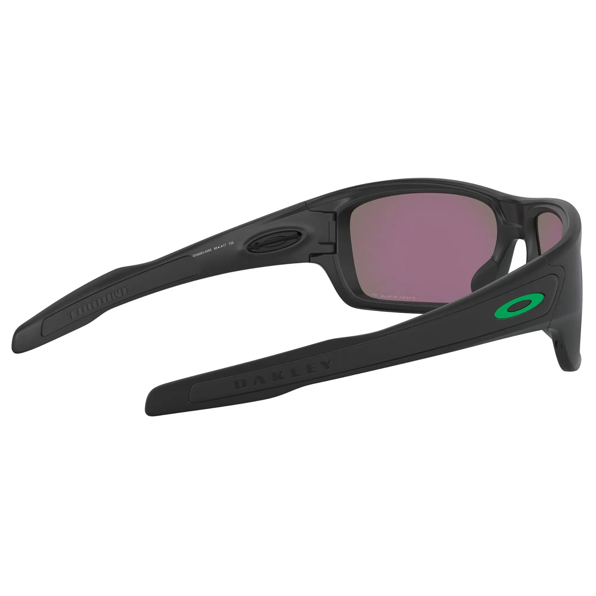 Oakley Turbine Sunglasses Matt Black / Prizm Jade Polarized Lens - FREE UK Shipping, FREE 365 Day Returns | Moto Central