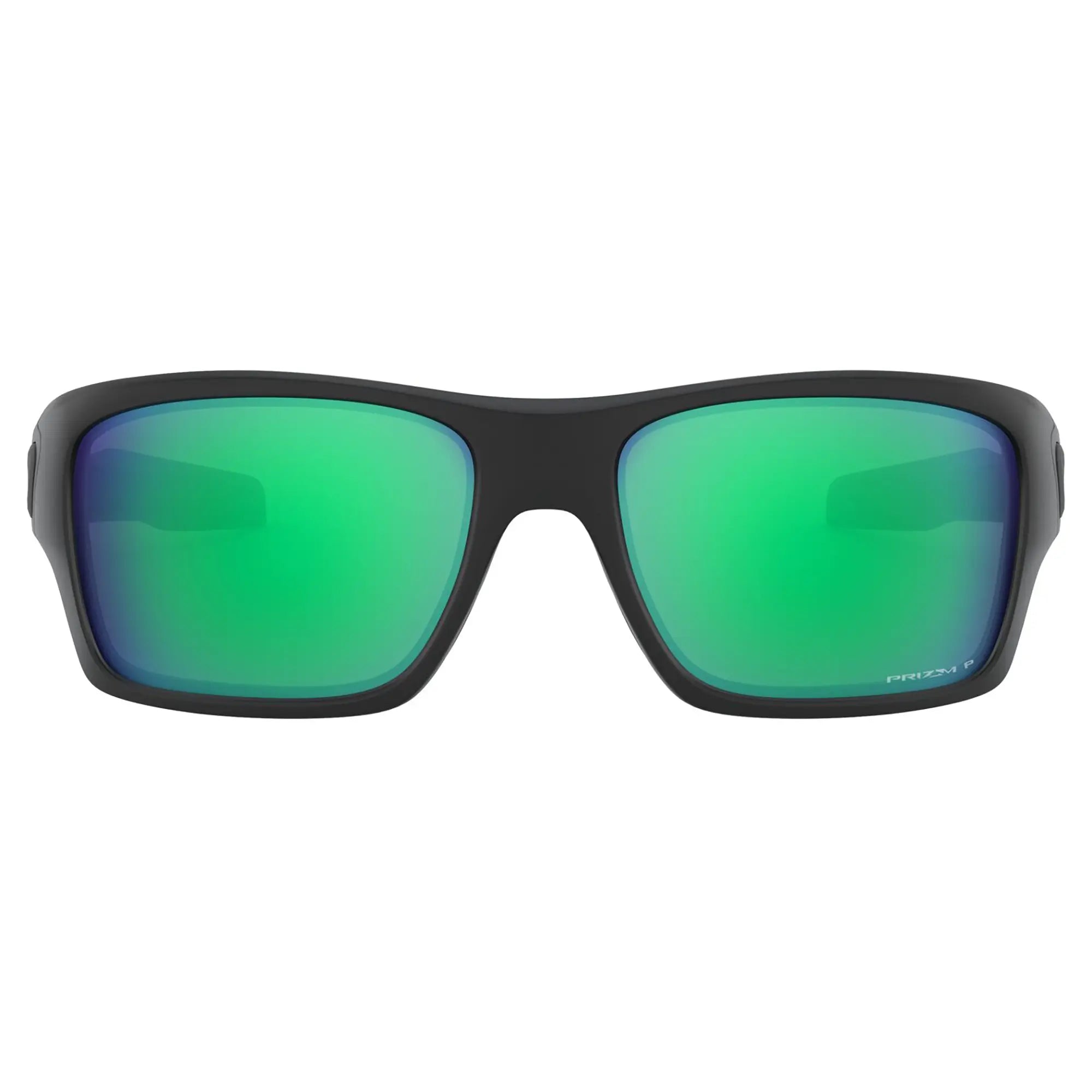 Oakley Turbine Sunglasses Matt Black / Prizm Jade Polarized Lens - FREE UK Shipping, FREE 365 Day Returns | Moto Central