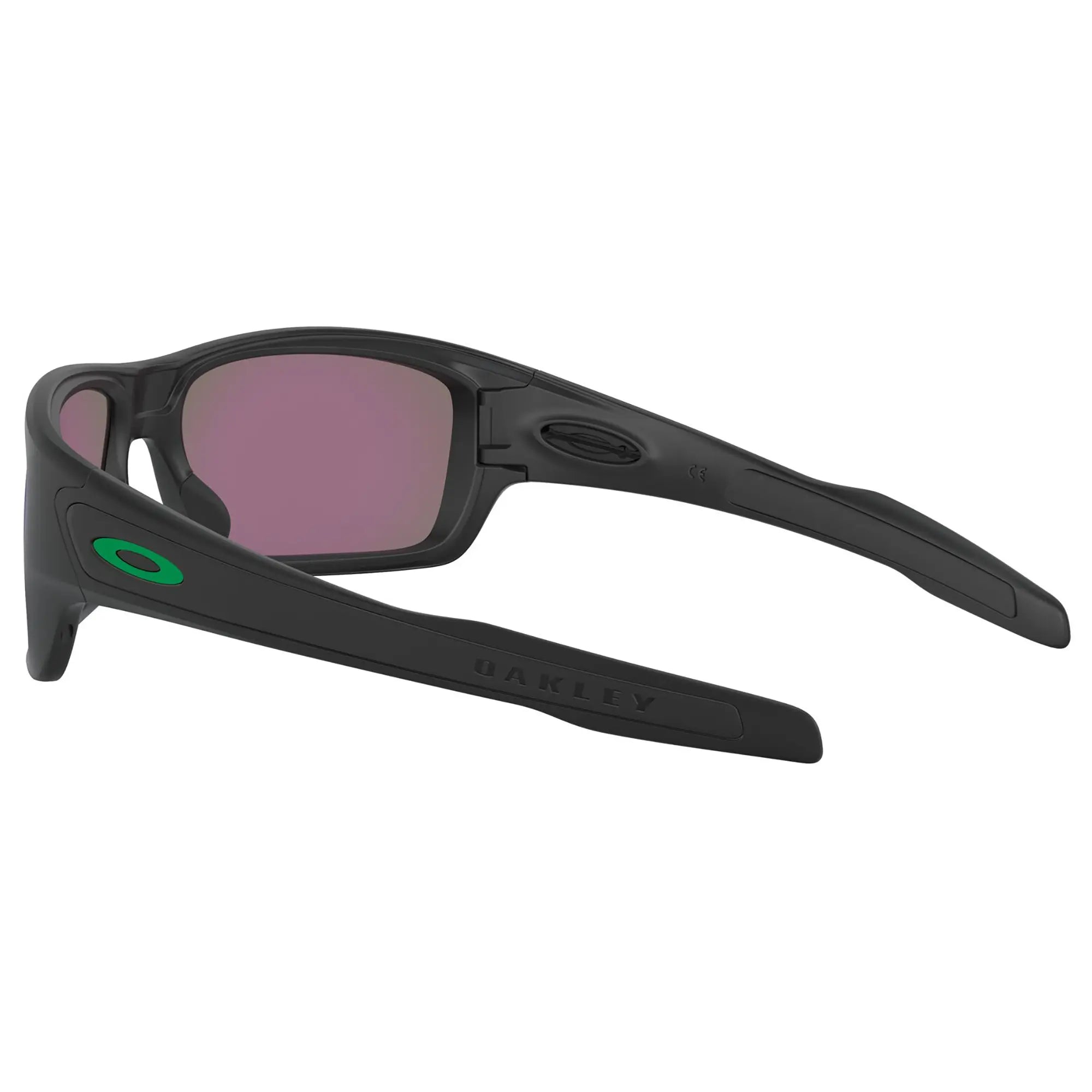 Oakley Turbine Sunglasses Matt Black / Prizm Jade Polarized Lens - FREE UK Shipping, FREE 365 Day Returns | Moto Central