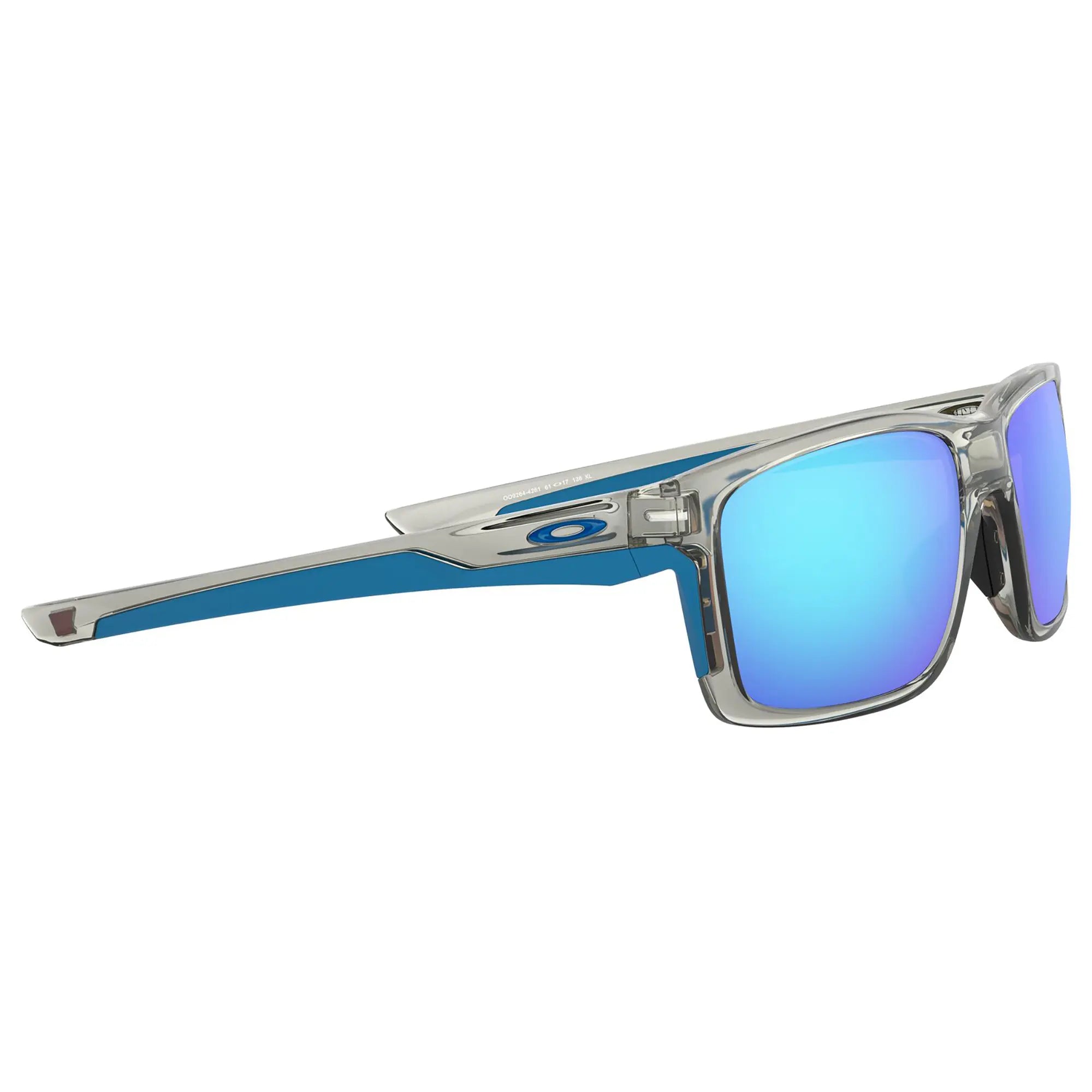 Oakley Mainlink XL Sunglasses Grey Ink / Prizm Sapphire Lens - FREE UK Shipping, FREE 365 Day Returns | Moto Central