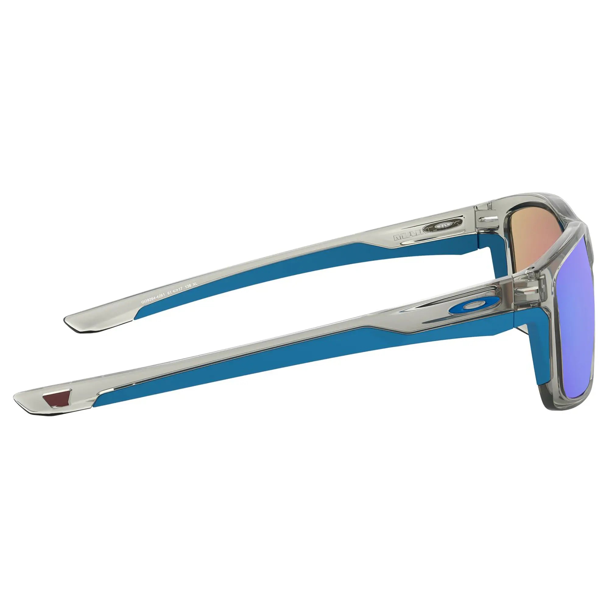 Oakley Mainlink XL Sunglasses Grey Ink / Prizm Sapphire Lens - FREE UK Shipping, FREE 365 Day Returns | Moto Central