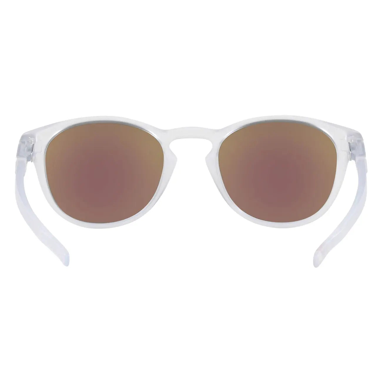 Oakley Latch Sunglasses Matt Clear / Prizm Sapphire Polarized - FREE UK Shipping, FREE 365 Day Returns | Moto Central