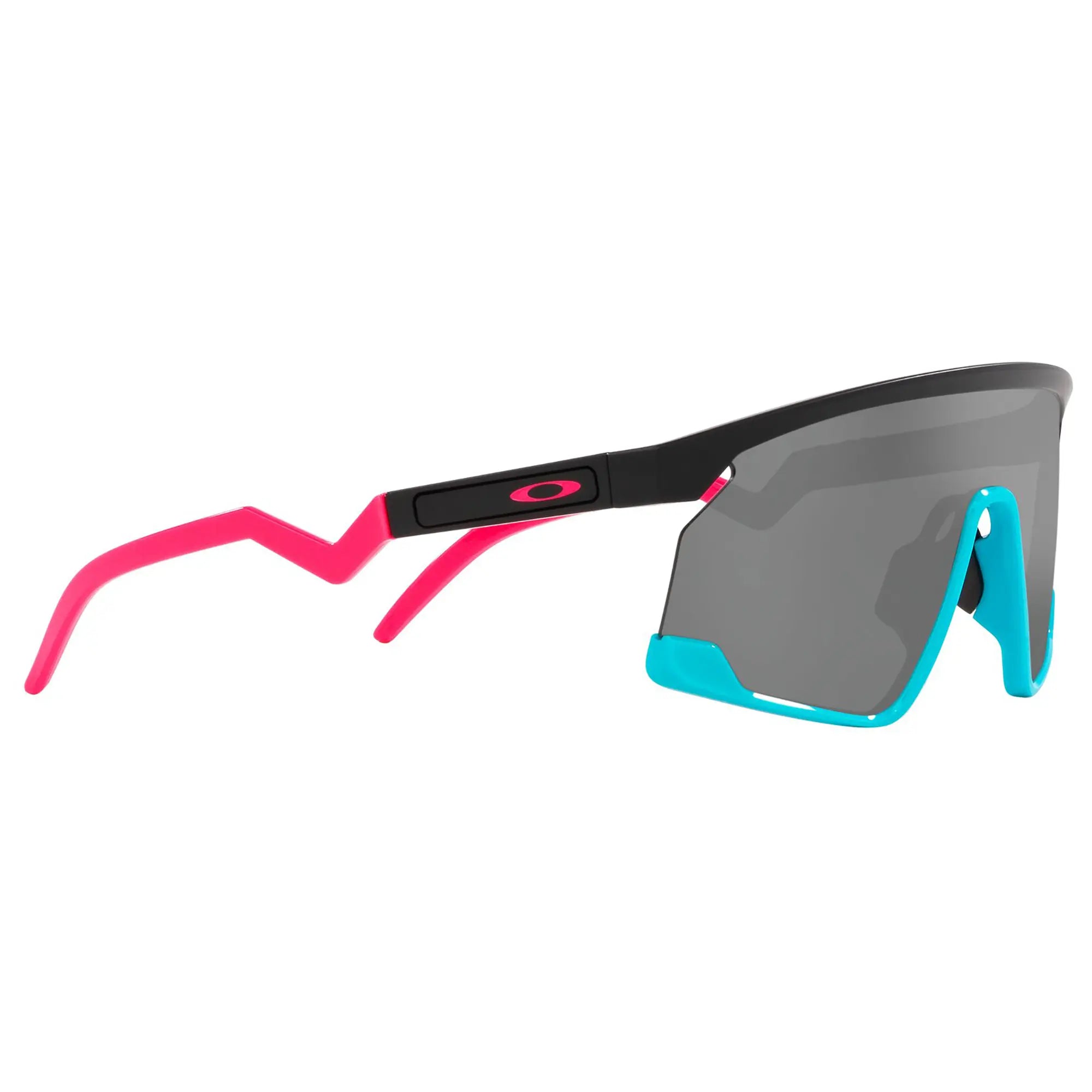 Oakley BXTR Sunglasses Matt Black Pink / Prizm Black Lens - FREE UK Shipping, FREE 365 Day Returns | Moto Central