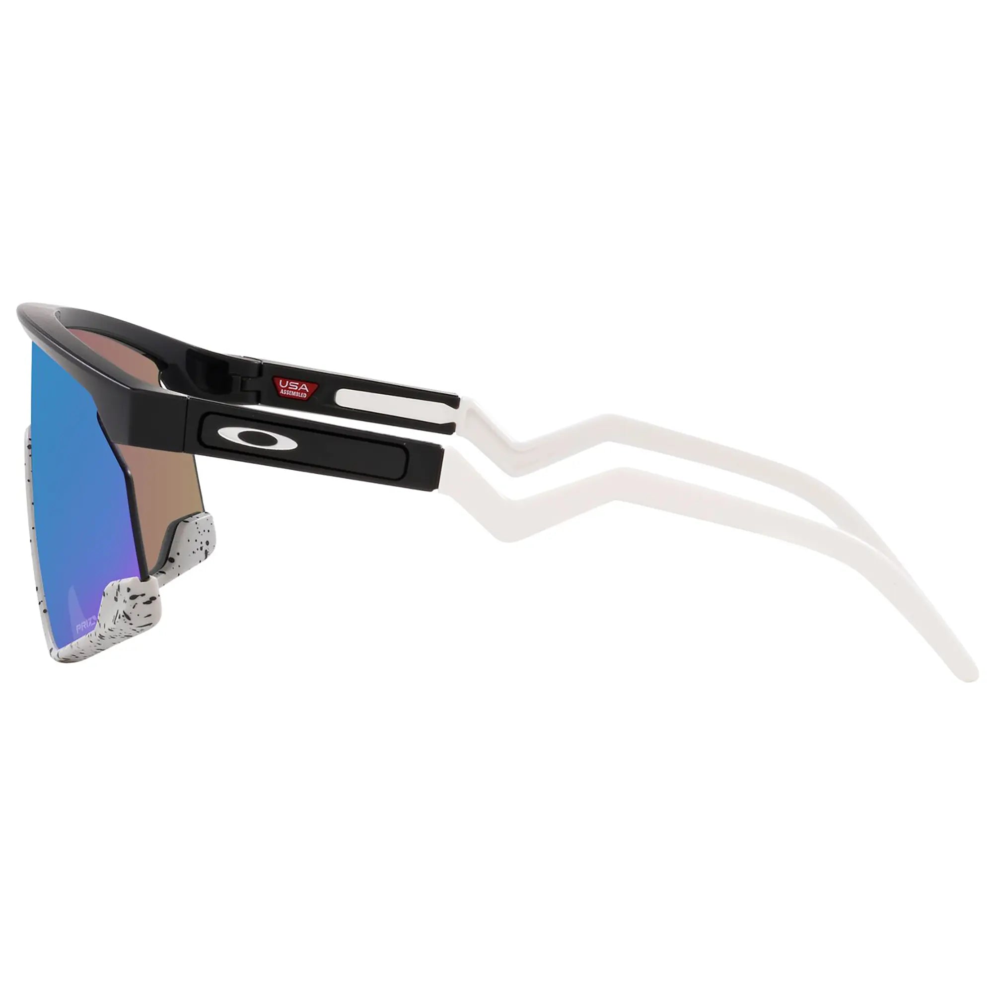 Oakley BXTR Sunglasses Matt Black / Prizm Sapphire Lens - FREE UK Shipping, FREE 365 Day Returns | Moto Central
