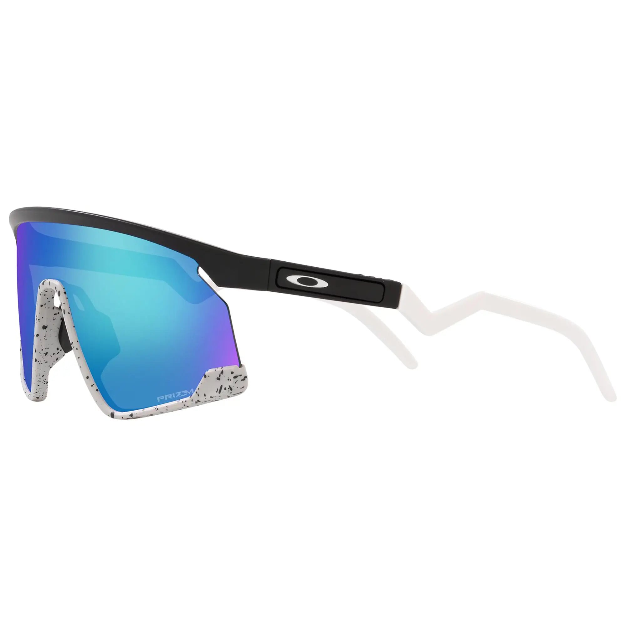 Oakley BXTR Sunglasses Matt Black / Prizm Sapphire Lens - FREE UK Shipping, FREE 365 Day Returns | Moto Central