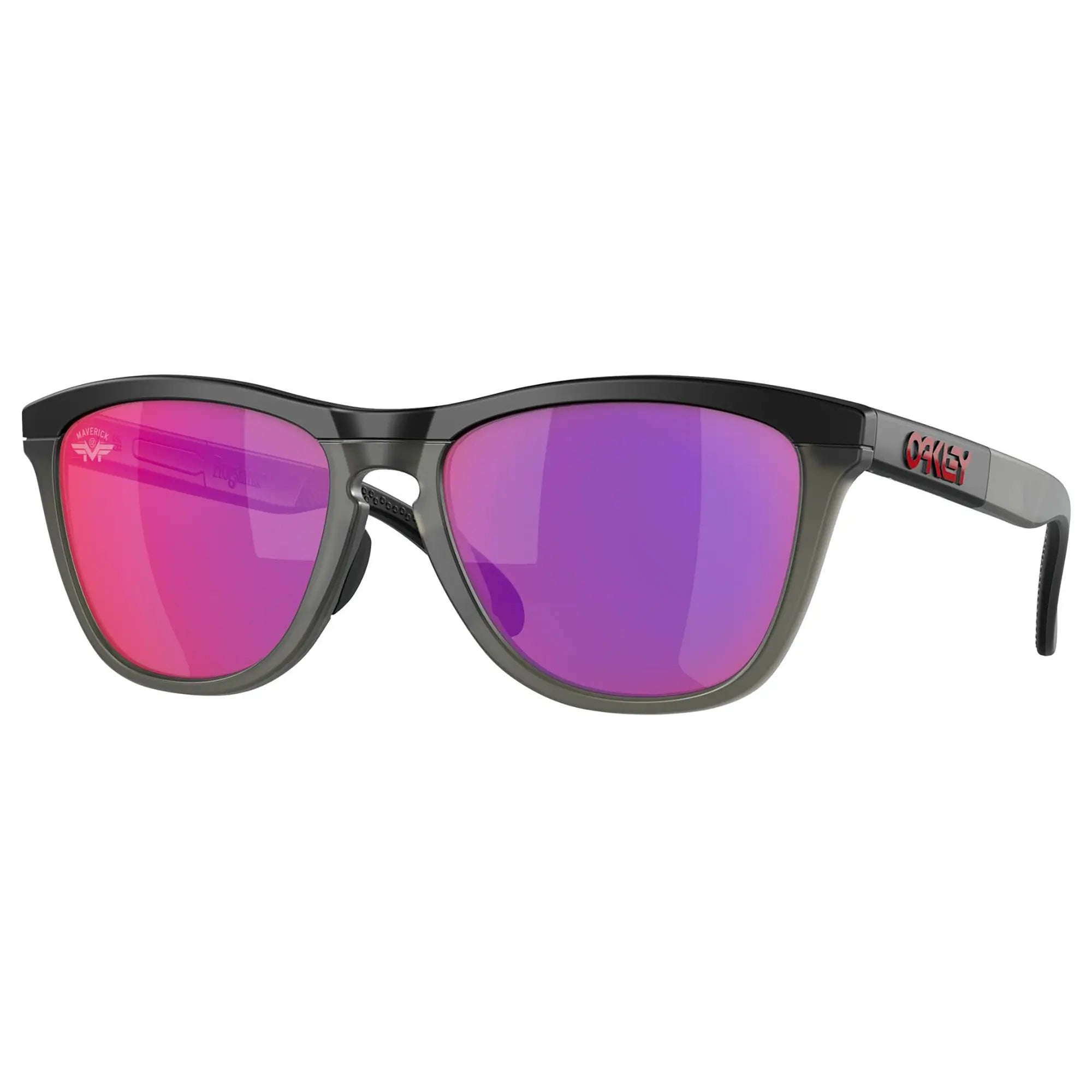 Oakley Frogskins Range Sunglasses Matt Black / Prizm Road Lens - FREE UK Shipping, FREE 365 Day Returns | Moto Central