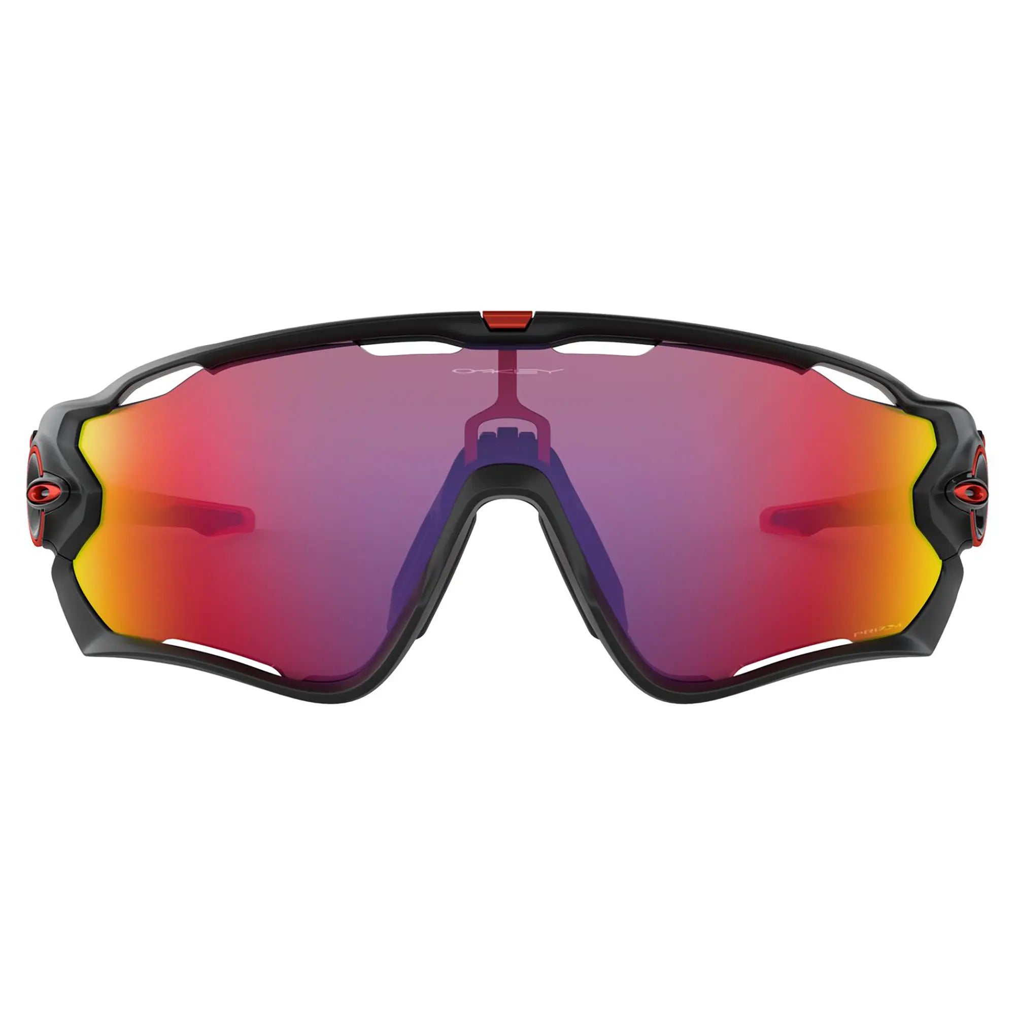Oakley Jawbreaker Sunglasses Matt Black / Prizm Road Lens - FREE UK Shipping, FREE 365 Day Returns | Moto Central