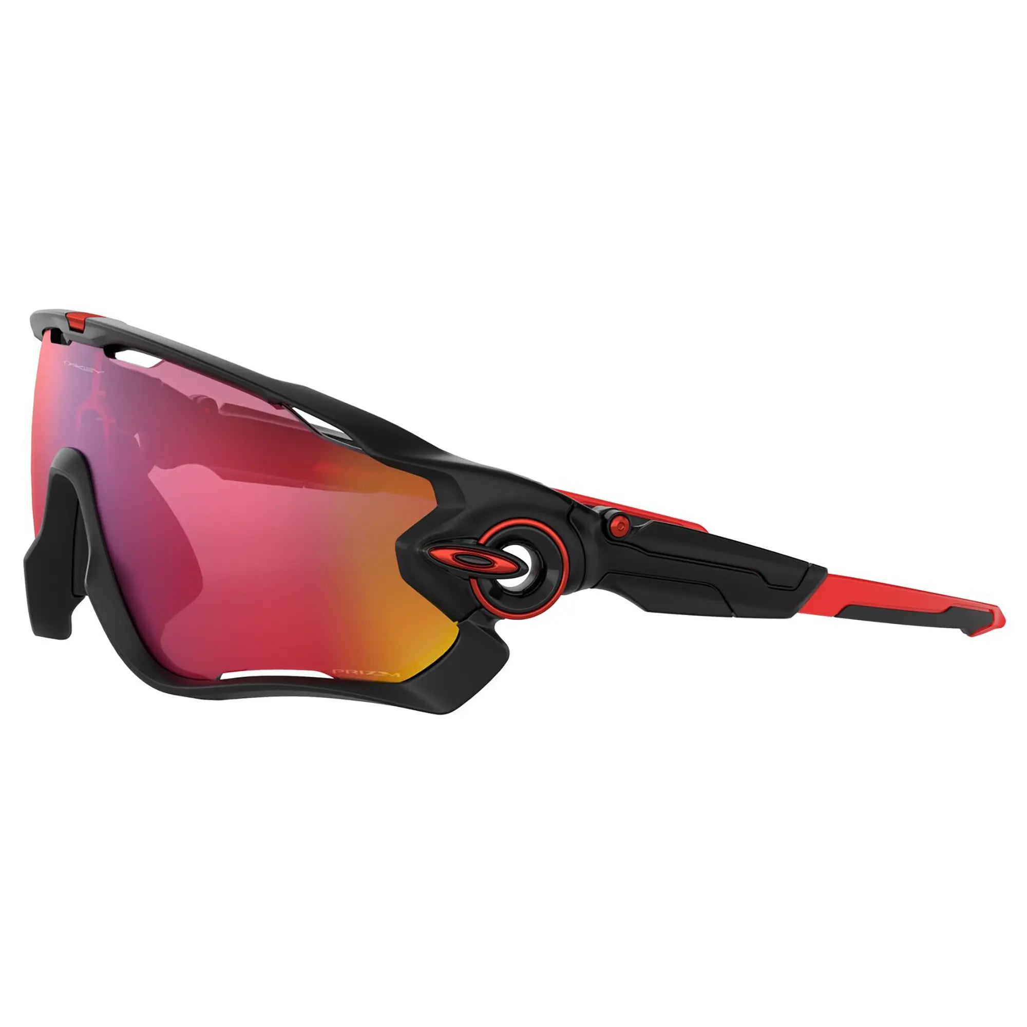 Oakley Jawbreaker Sunglasses Matt Black / Prizm Road Lens - FREE UK Shipping, FREE 365 Day Returns | Moto Central