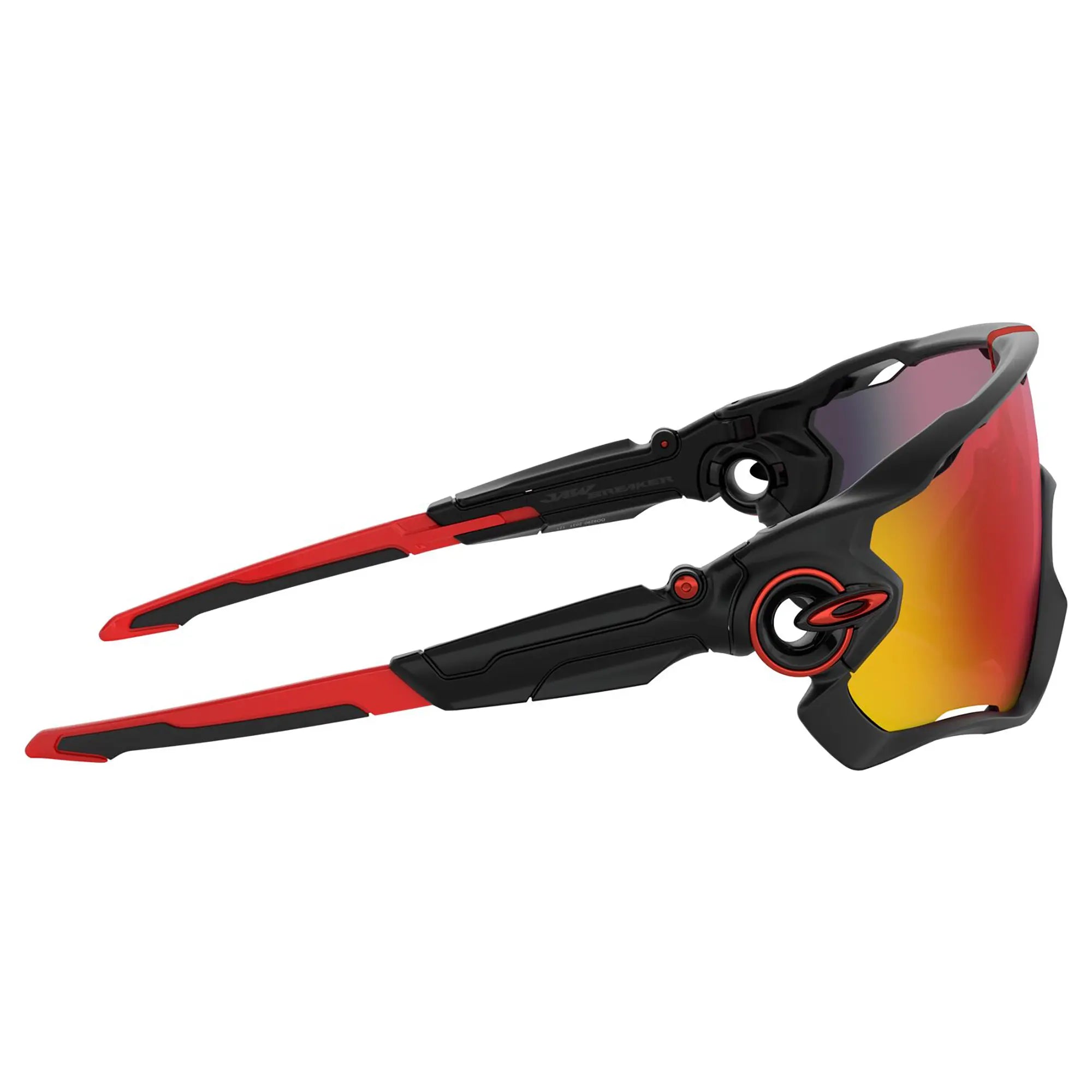 Oakley Jawbreaker Sunglasses Matt Black / Prizm Road Lens - FREE UK Shipping, FREE 365 Day Returns | Moto Central