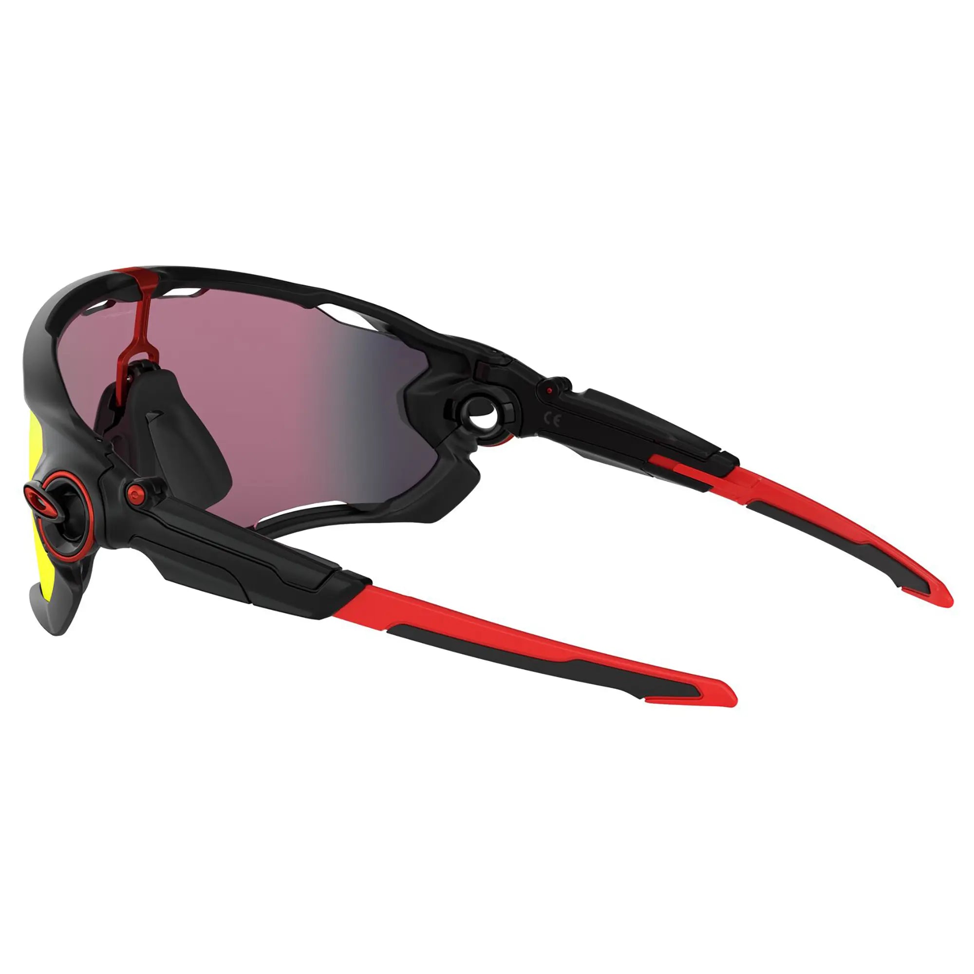 Oakley Jawbreaker Sunglasses Matt Black / Prizm Road Lens - FREE UK Shipping, FREE 365 Day Returns | Moto Central