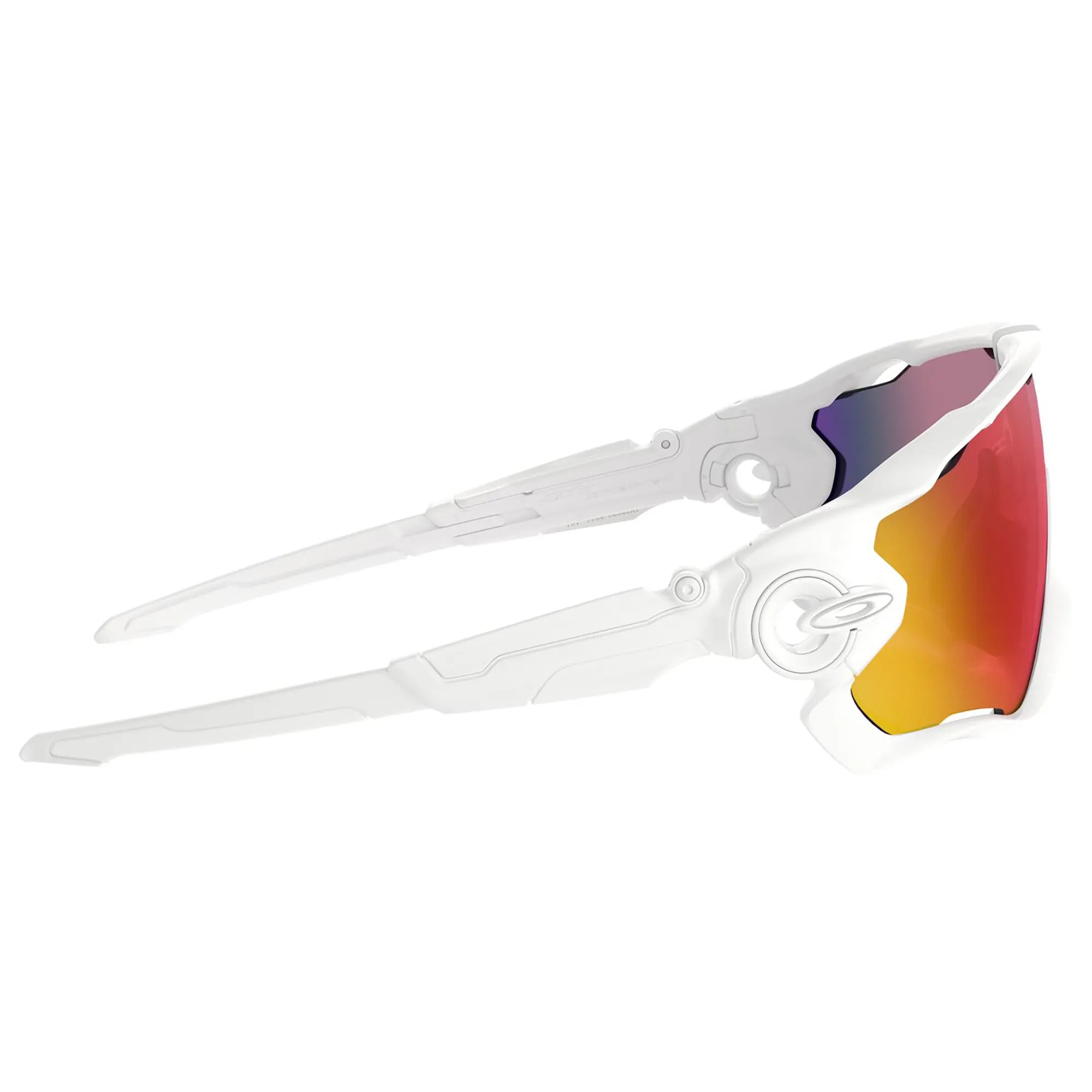 Oakley Jawbreaker Sunglasses Polished White / Prizm Road Lens - FREE UK Shipping, FREE 365 Day Returns | Moto Central