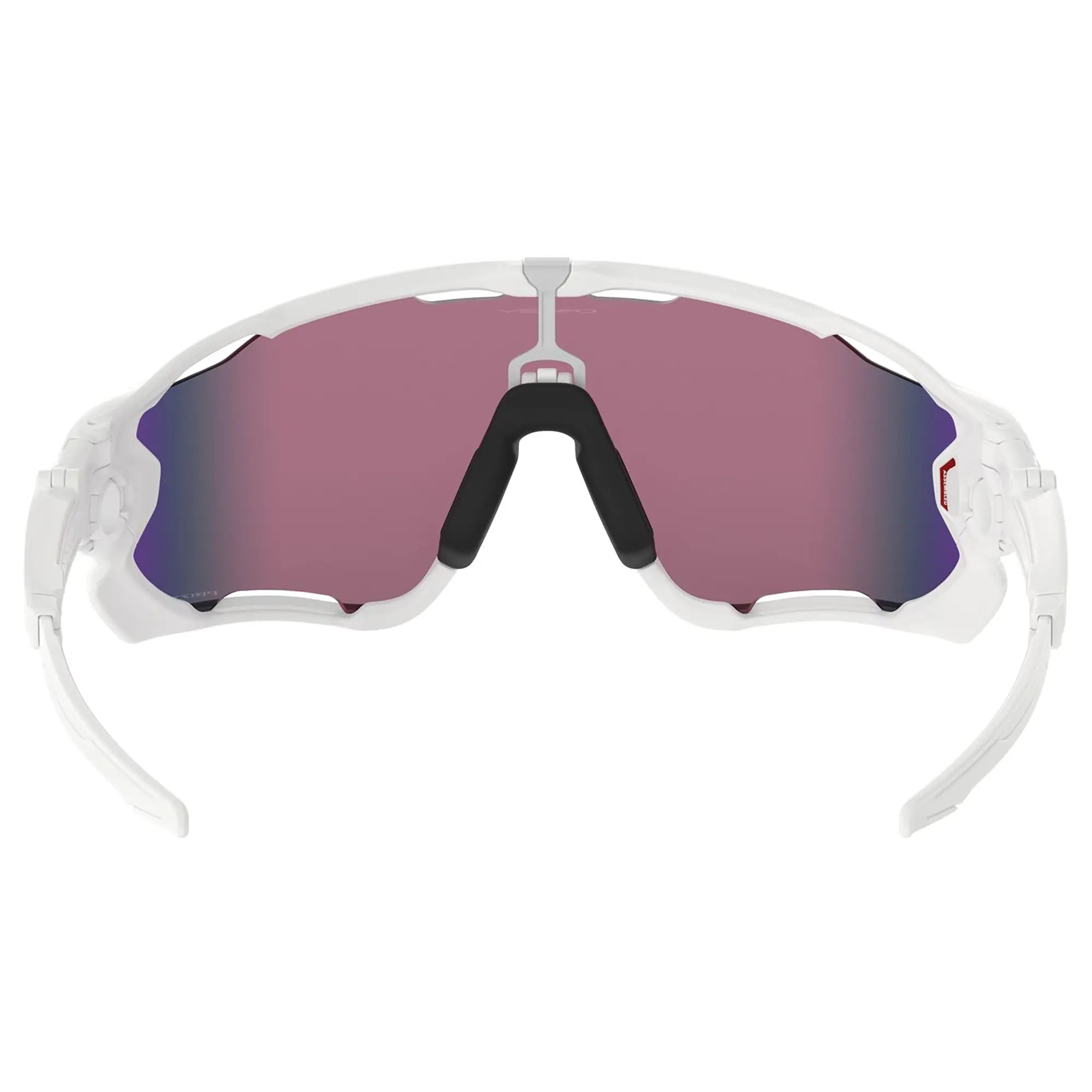 Oakley Jawbreaker Sunglasses Polished White / Prizm Road Lens - FREE UK Shipping, FREE 365 Day Returns | Moto Central