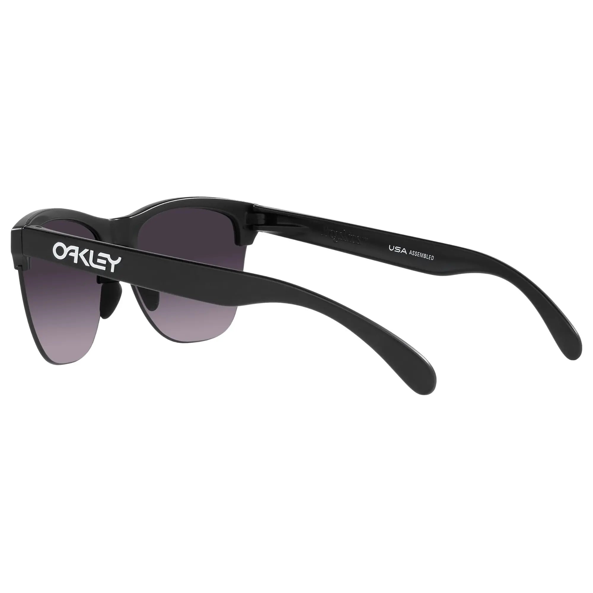 Oakley Frogskins Lite Sunglasses Matt Black / Prizm Grey Lens - FREE UK Shipping, FREE 365 Day Returns | Moto Central