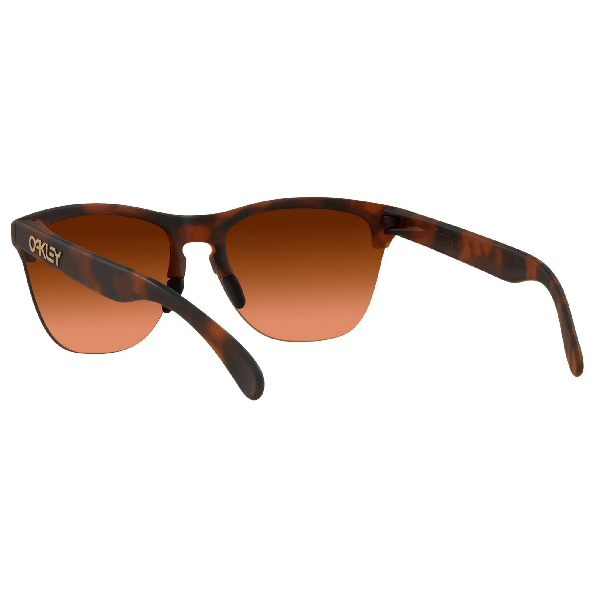 Oakley Frogskins Lite Sunglasses Matt Brown Tortoise / Prizm Brown Lens - FREE UK Shipping, FREE 365 Day Returns | Moto Central