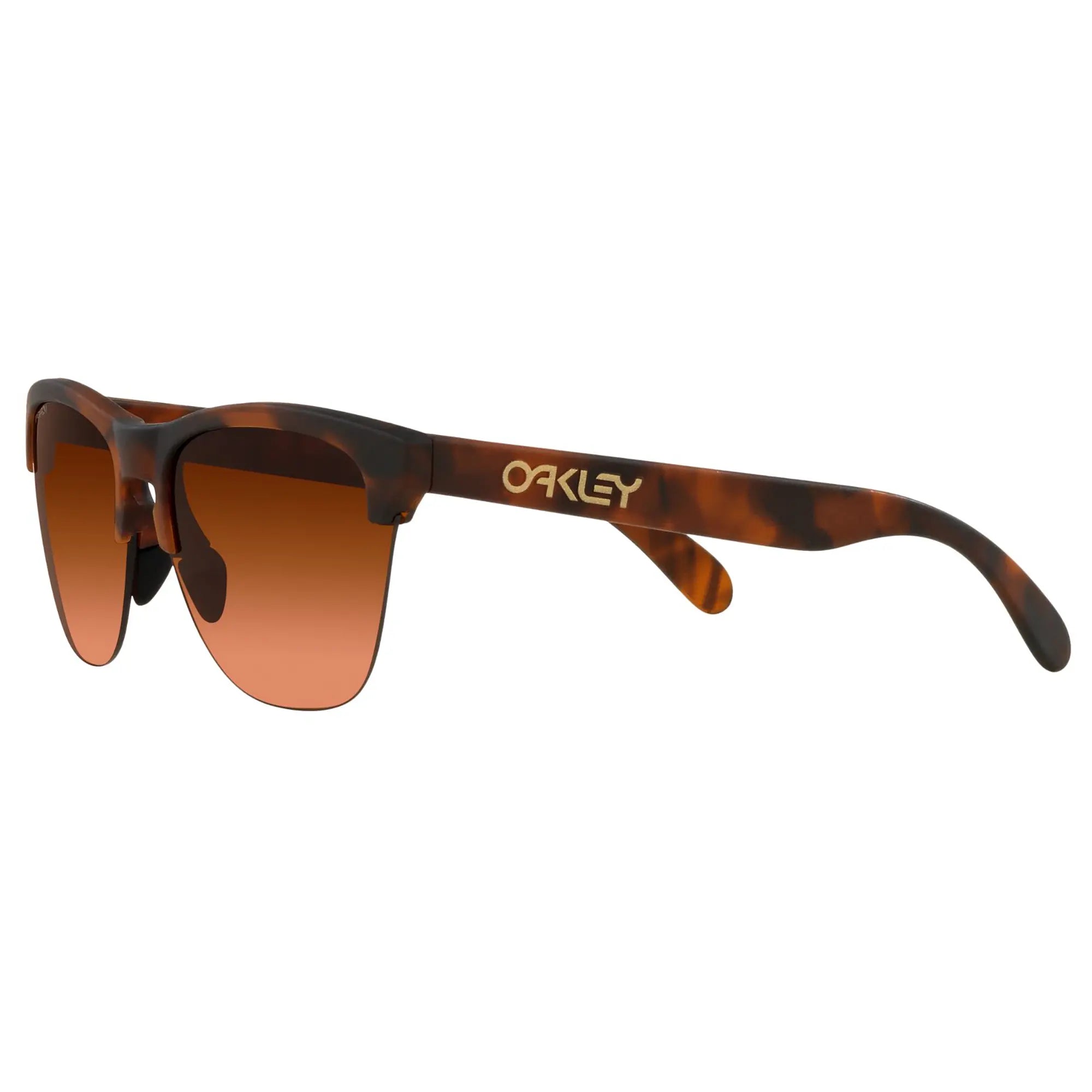 Oakley Frogskins Lite Sunglasses Matt Brown Tortoise / Prizm Brown Lens - FREE UK Shipping, FREE 365 Day Returns | Moto Central