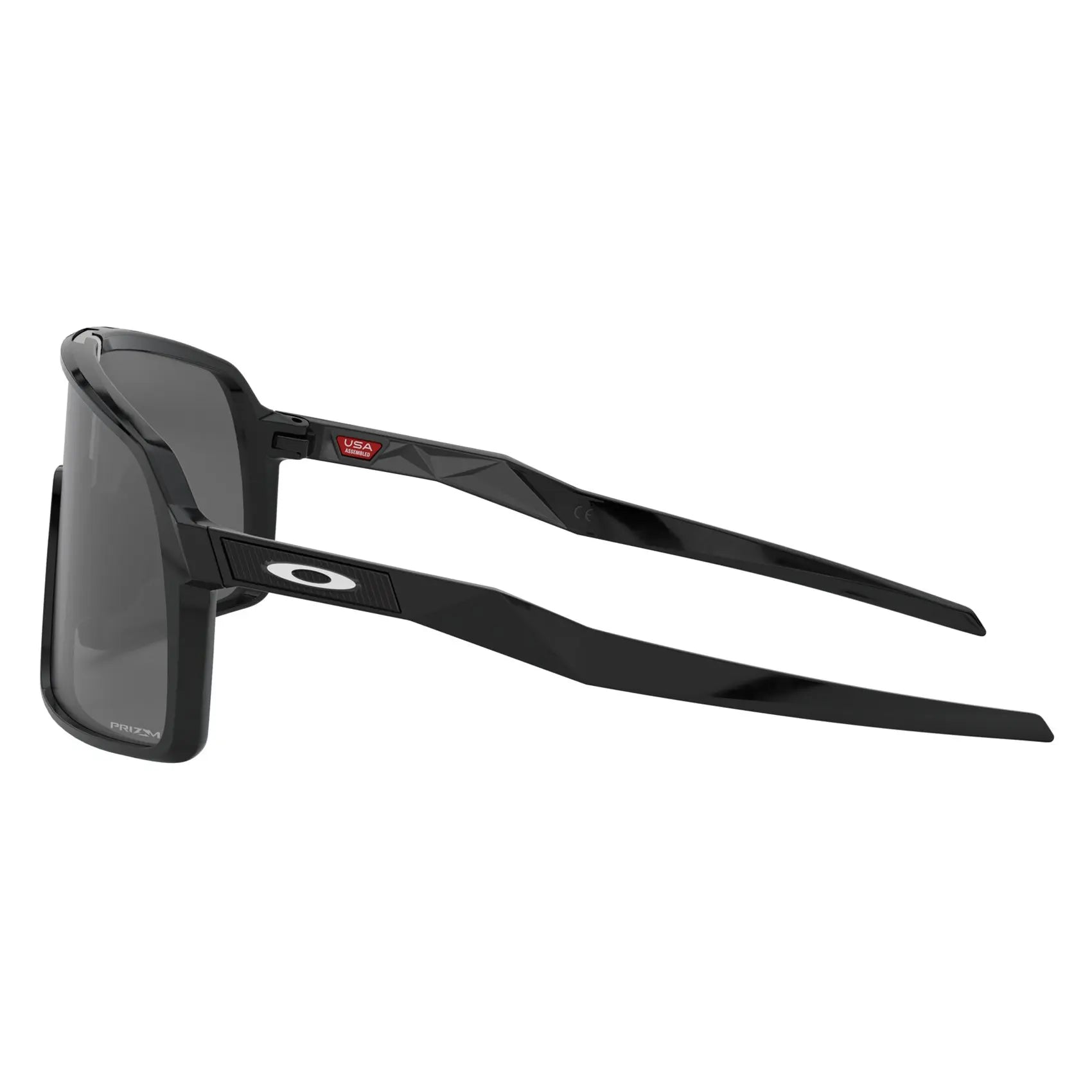 Oakley Sutro Sunglasses Polished Black / Prizm Black - FREE UK Shipping, FREE 365 Day Returns | Moto Central