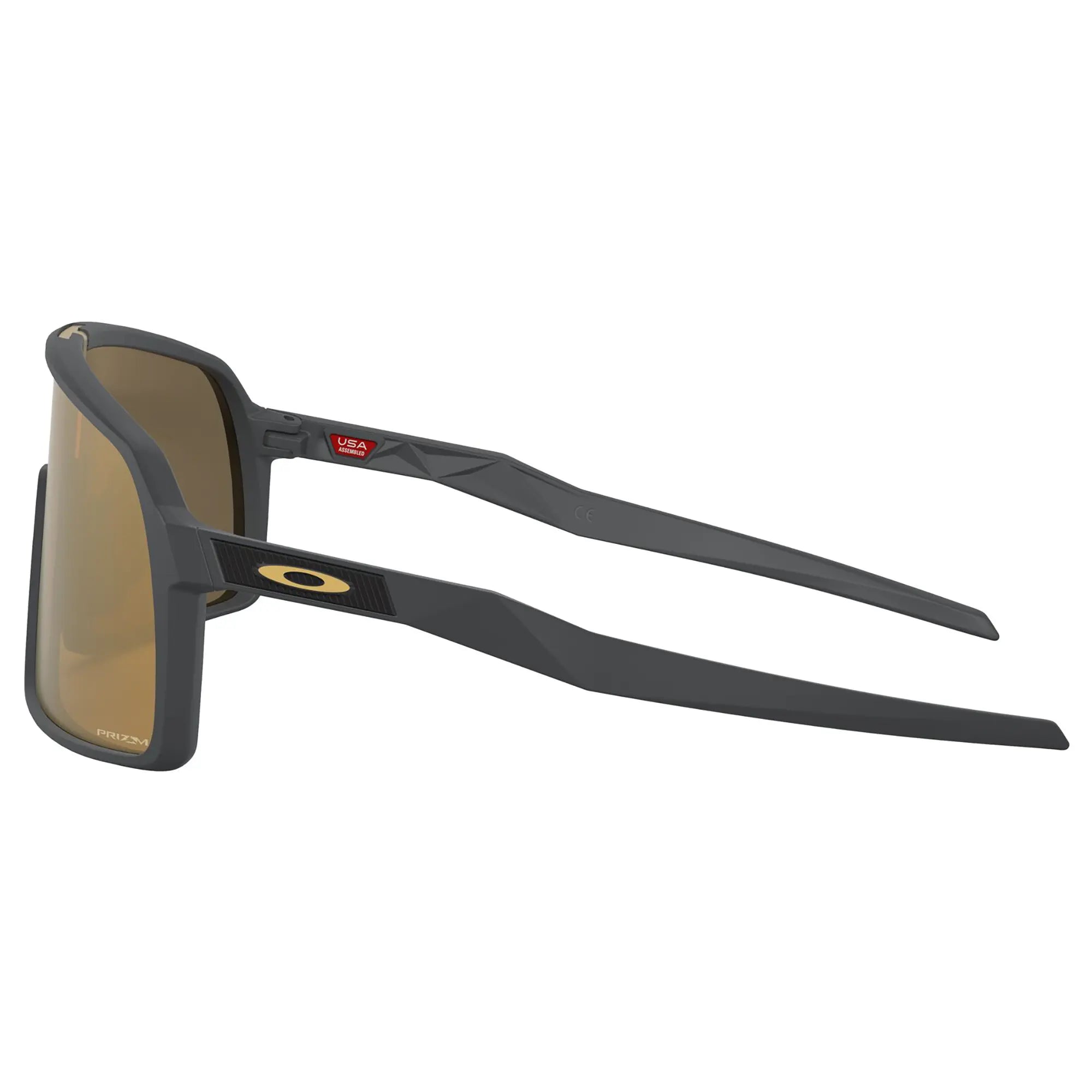 Oakley Sutro Sunglasses Matt Carbon / Prizm 24k Lens - FREE UK Shipping, FREE 365 Day Returns | Moto Central
