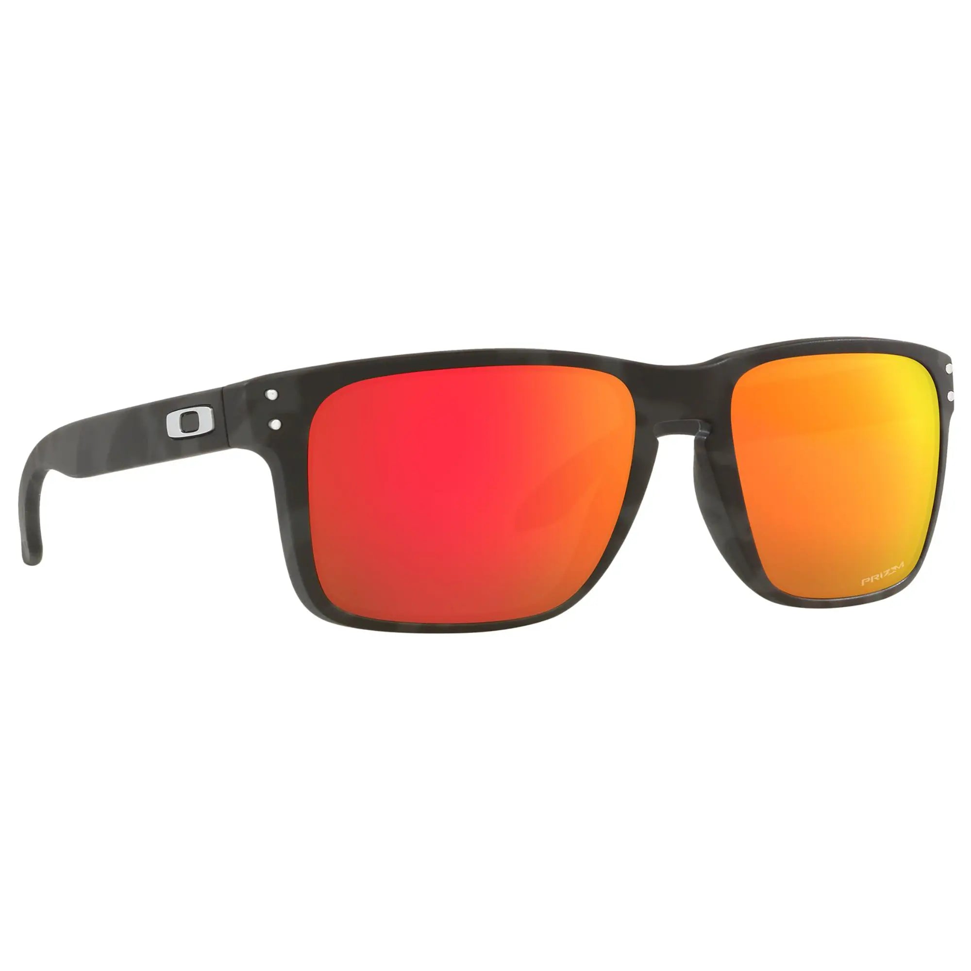 Oakley Holbrook XL Sunglasses Matt Black Camoflauge / Prizm Ruby Lens - FREE UK Shipping, FREE 365 Day Returns | Moto Central