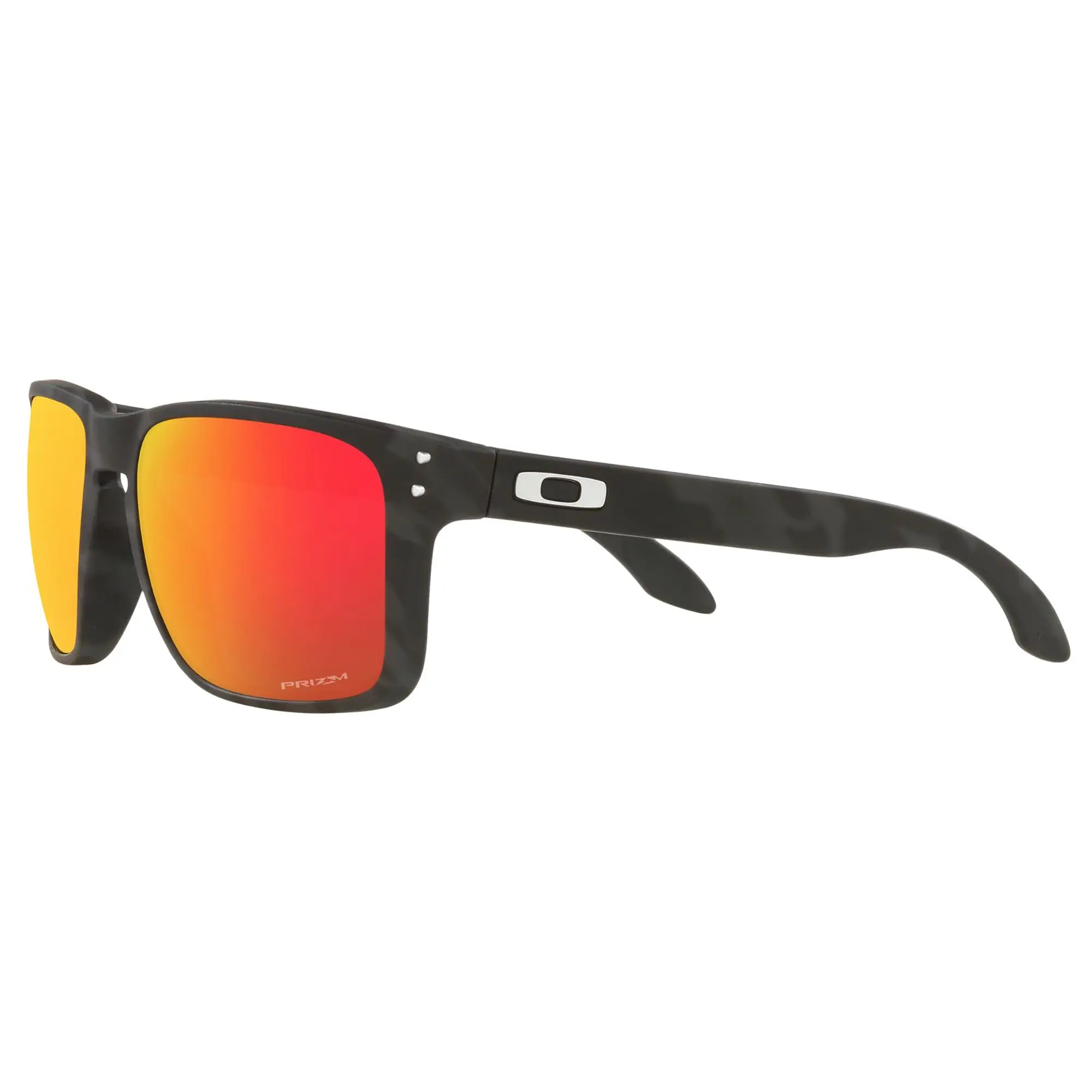Oakley Holbrook XL Sunglasses Matt Black Camoflauge / Prizm Ruby Lens - FREE UK Shipping, FREE 365 Day Returns | Moto Central