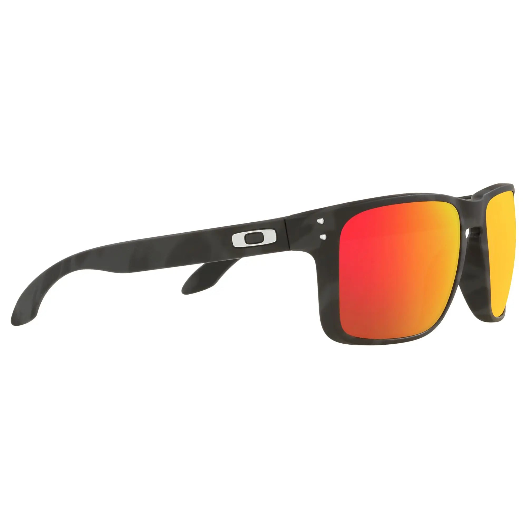 Oakley Holbrook XL Sunglasses Matt Black Camoflauge / Prizm Ruby Lens - FREE UK Shipping, FREE 365 Day Returns | Moto Central