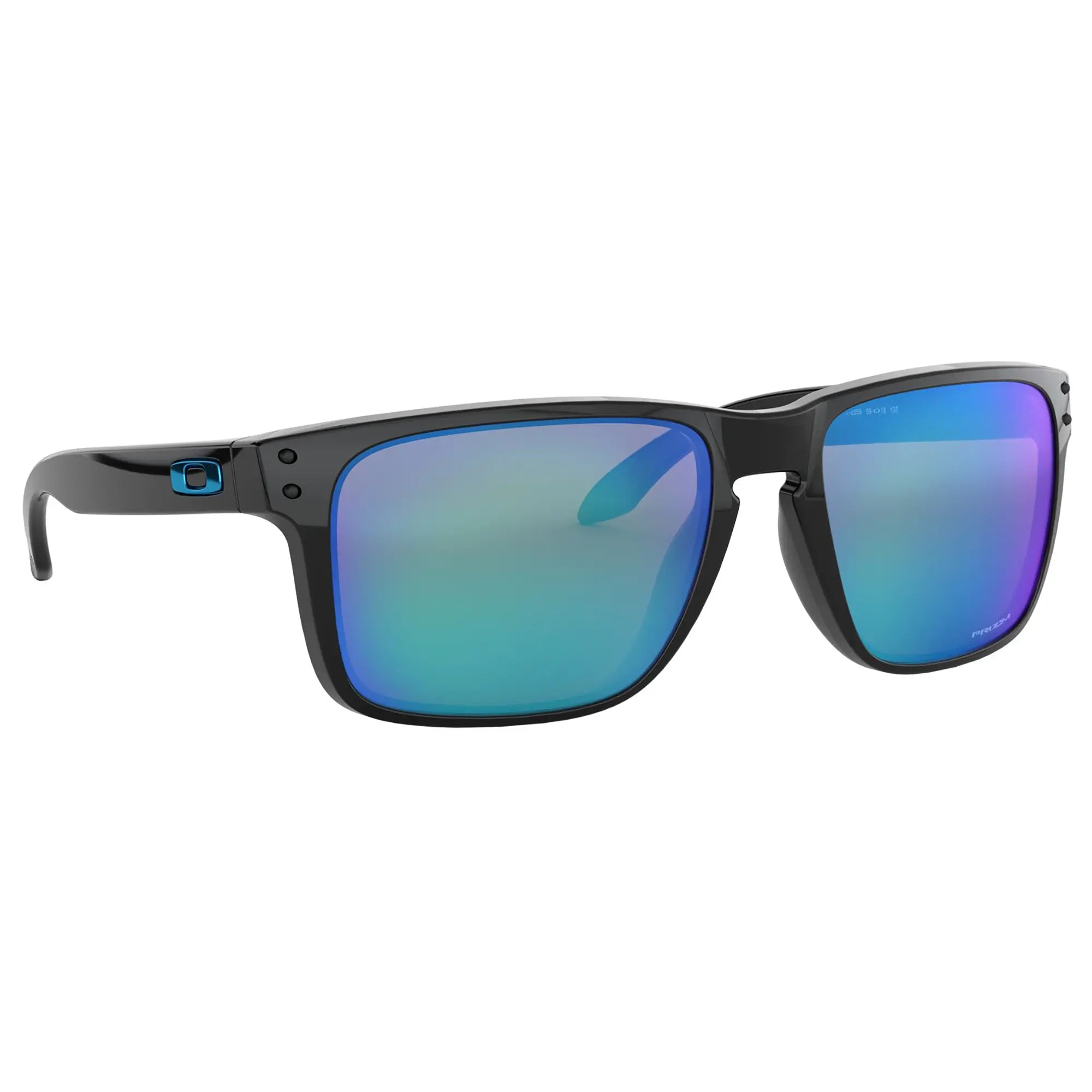 Oakley Holbrook XL Sunglasses Polished Black / Prizm Sapphire Lens - FREE UK Shipping, FREE 365 Day Returns | Moto Central