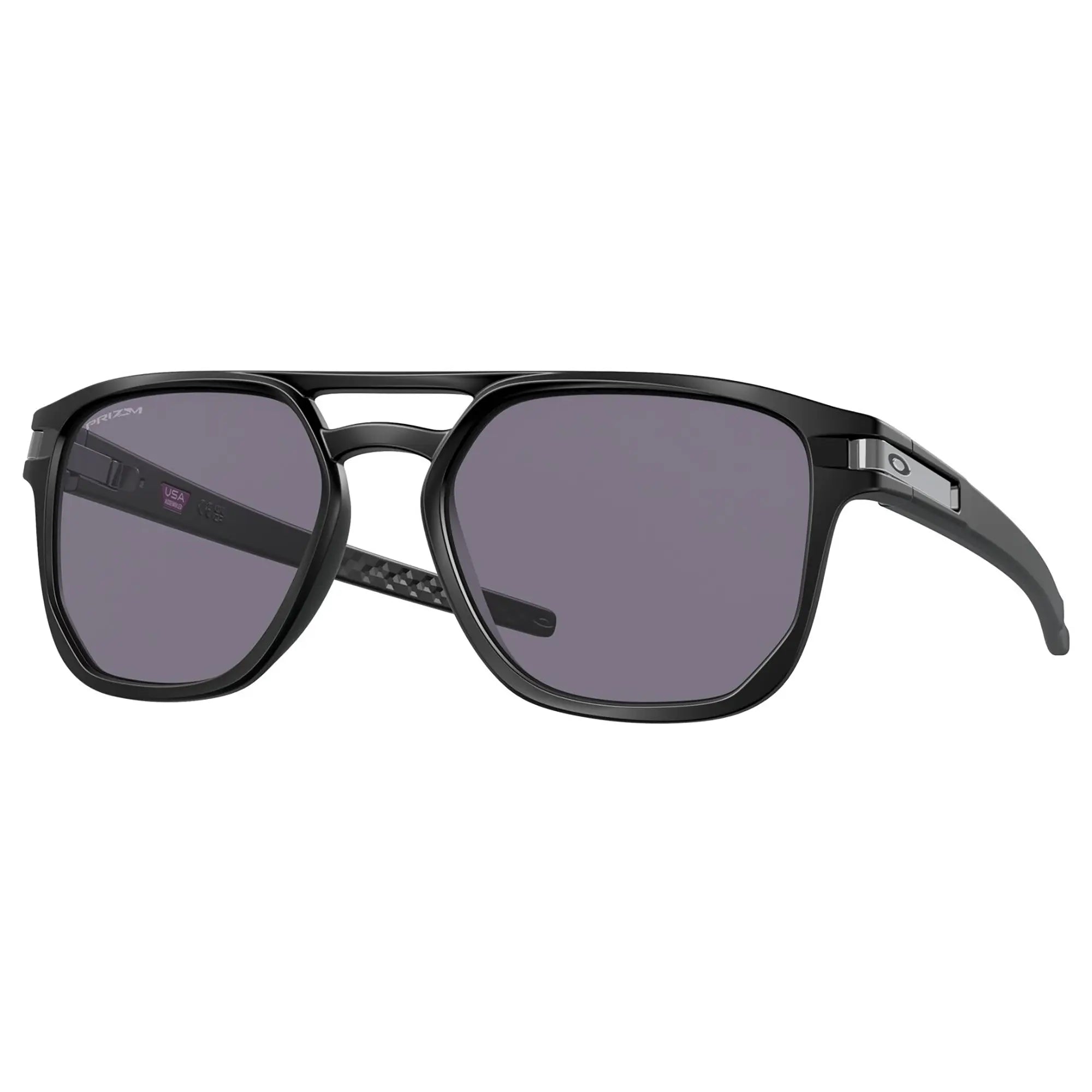 Oakley Latch Beta Sunglasses Matt Black / Prizm Grey Lens - FREE UK Shipping, FREE 365 Day Returns | Moto Central