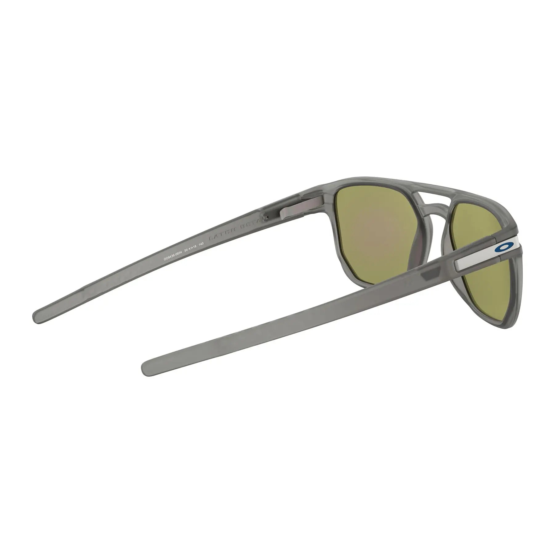 Oakley Latch Beta Sunglasses Matt Grey Ink / Prizm Sapphire Irdium Polarized - FREE UK Shipping, FREE 365 Day Returns | Moto Central