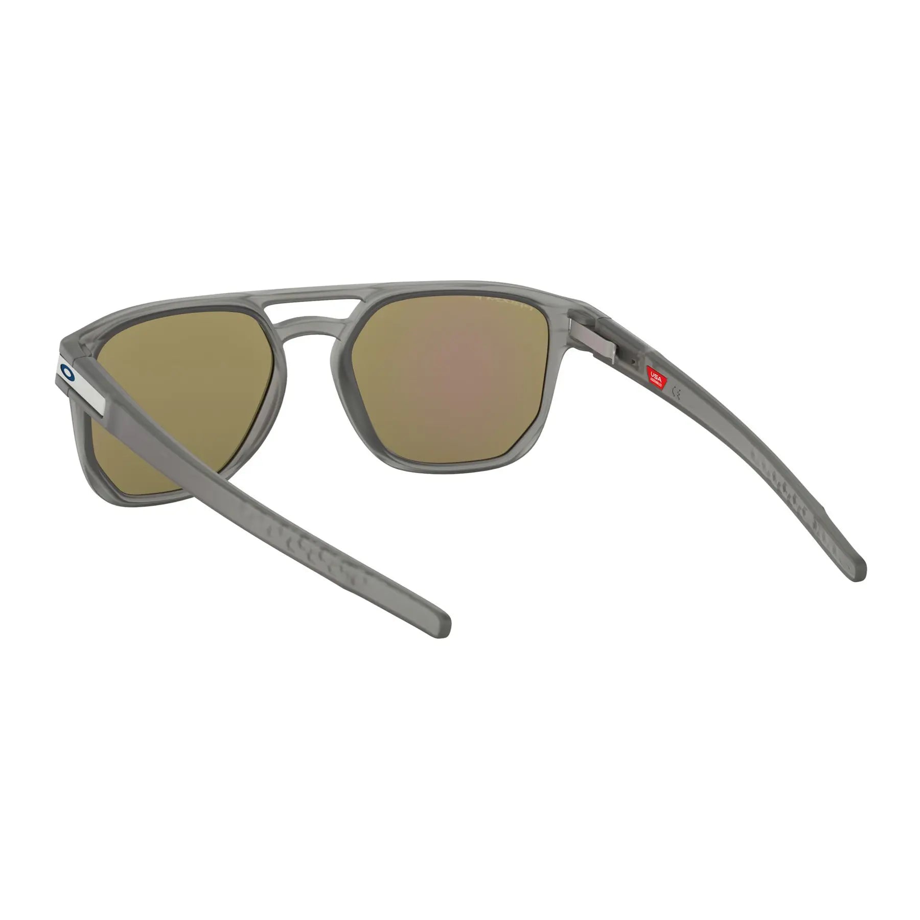 Oakley Latch Beta Sunglasses Matt Grey Ink / Prizm Sapphire Irdium Polarized - FREE UK Shipping, FREE 365 Day Returns | Moto Central