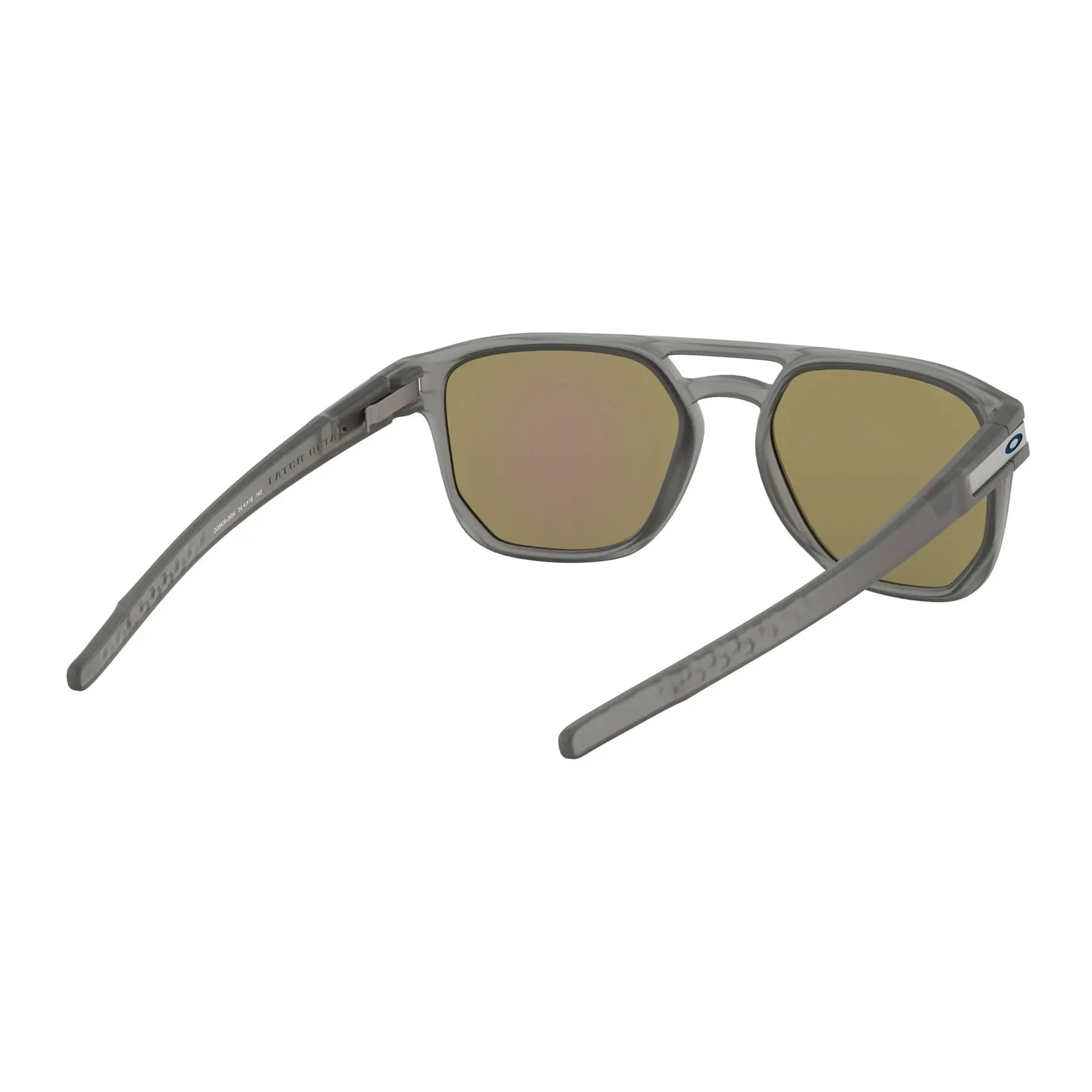 Oakley Latch Beta Sunglasses Matt Grey Ink / Prizm Sapphire Irdium Polarized - FREE UK Shipping, FREE 365 Day Returns | Moto Central