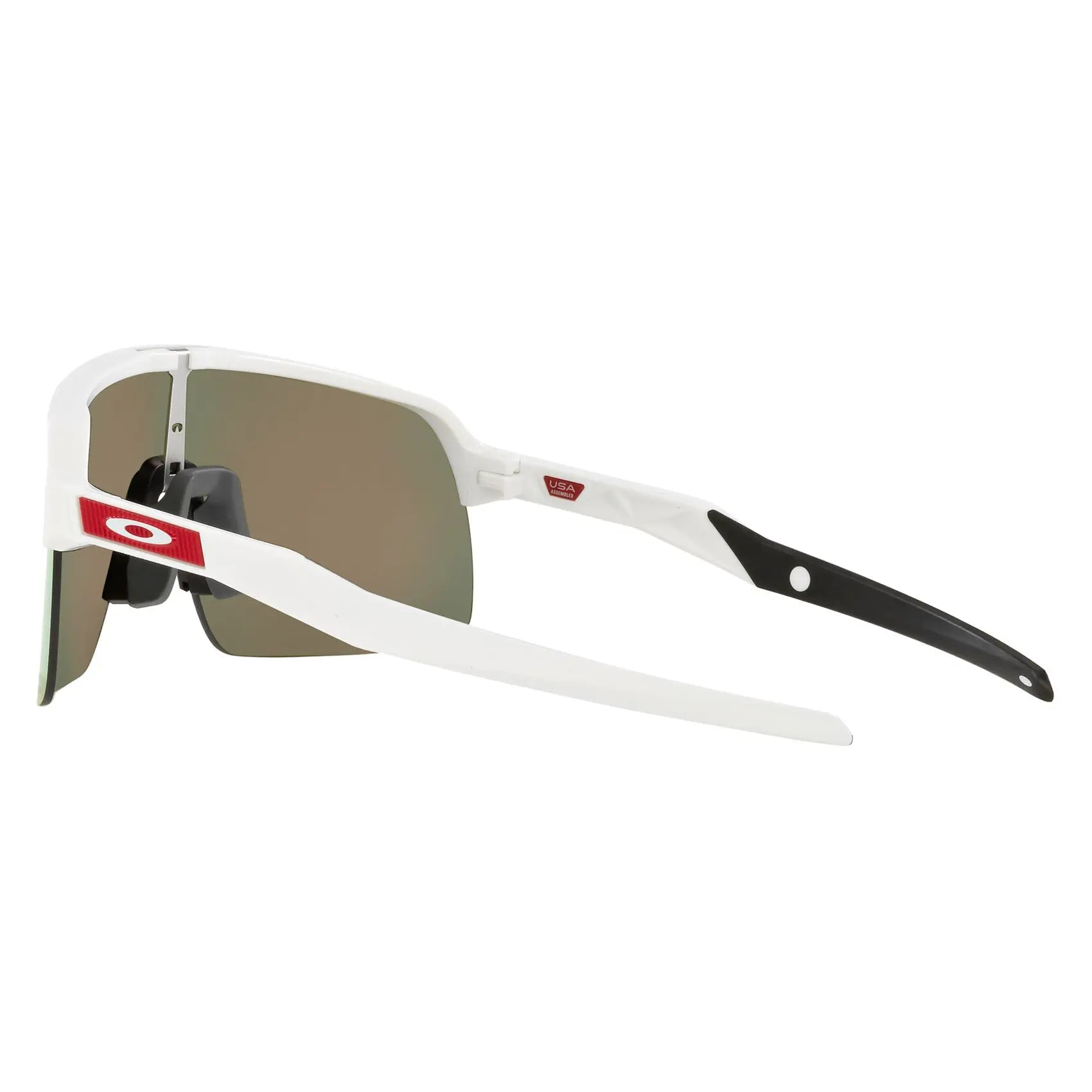 Oakley Sutro Lite Sunglasses Matt White / Prizm Ruby Lens - FREE UK Shipping, FREE 365 Day Returns | Moto Central