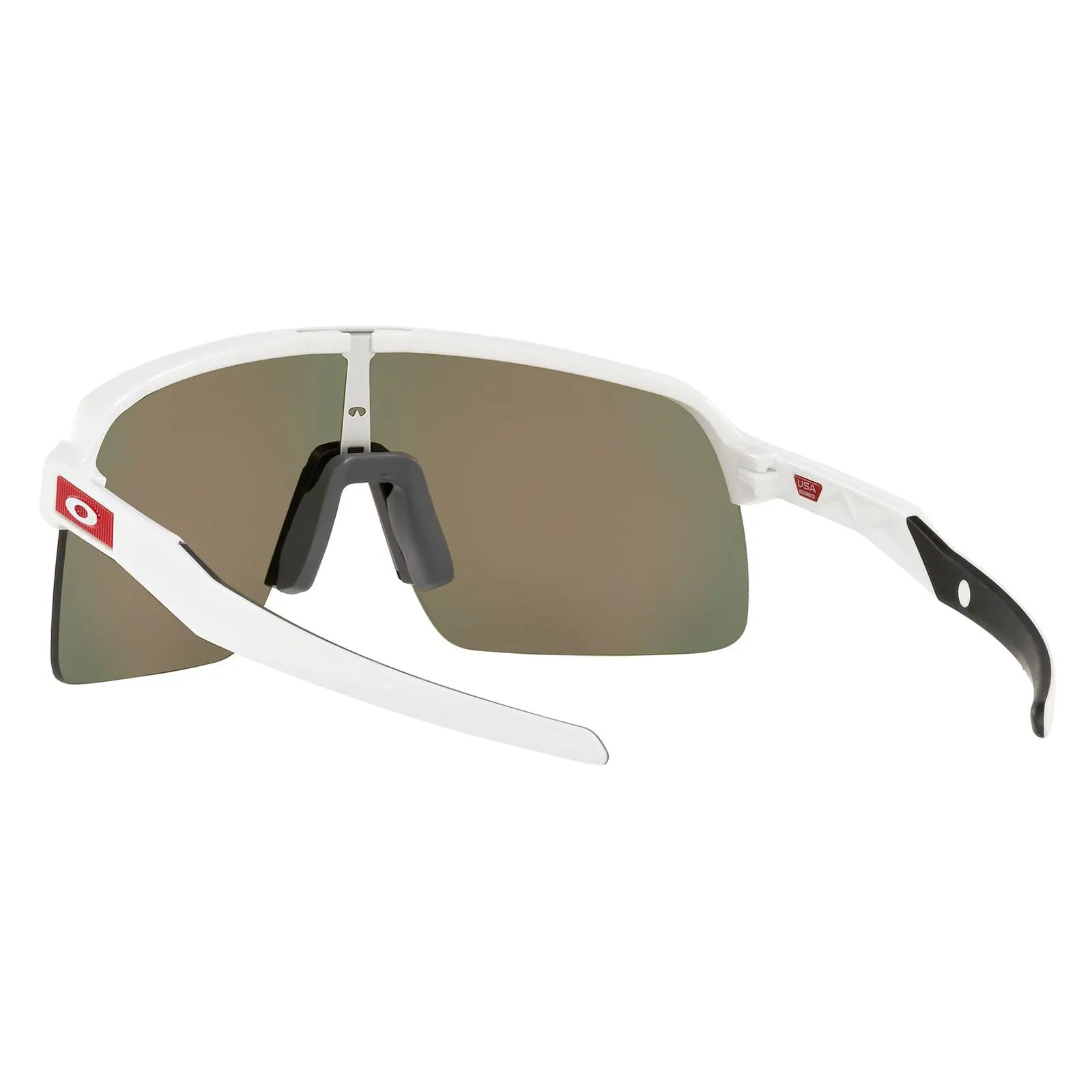 Oakley Sutro Lite Sunglasses Matt White / Prizm Ruby Lens - FREE UK Shipping, FREE 365 Day Returns | Moto Central