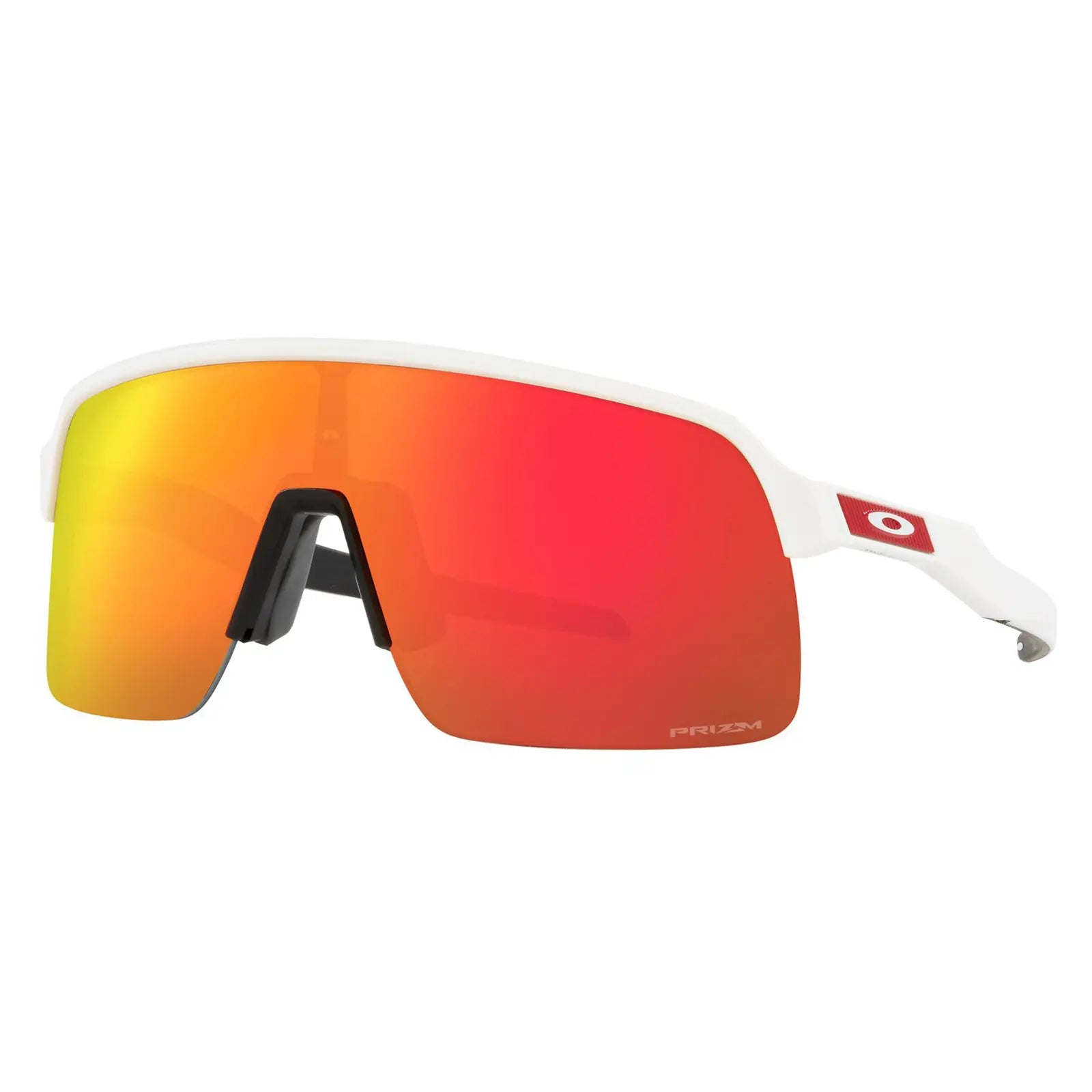 Oakley Sutro Lite Sunglasses Matt White / Prizm Ruby Lens - FREE UK Shipping, FREE 365 Day Returns | Moto Central