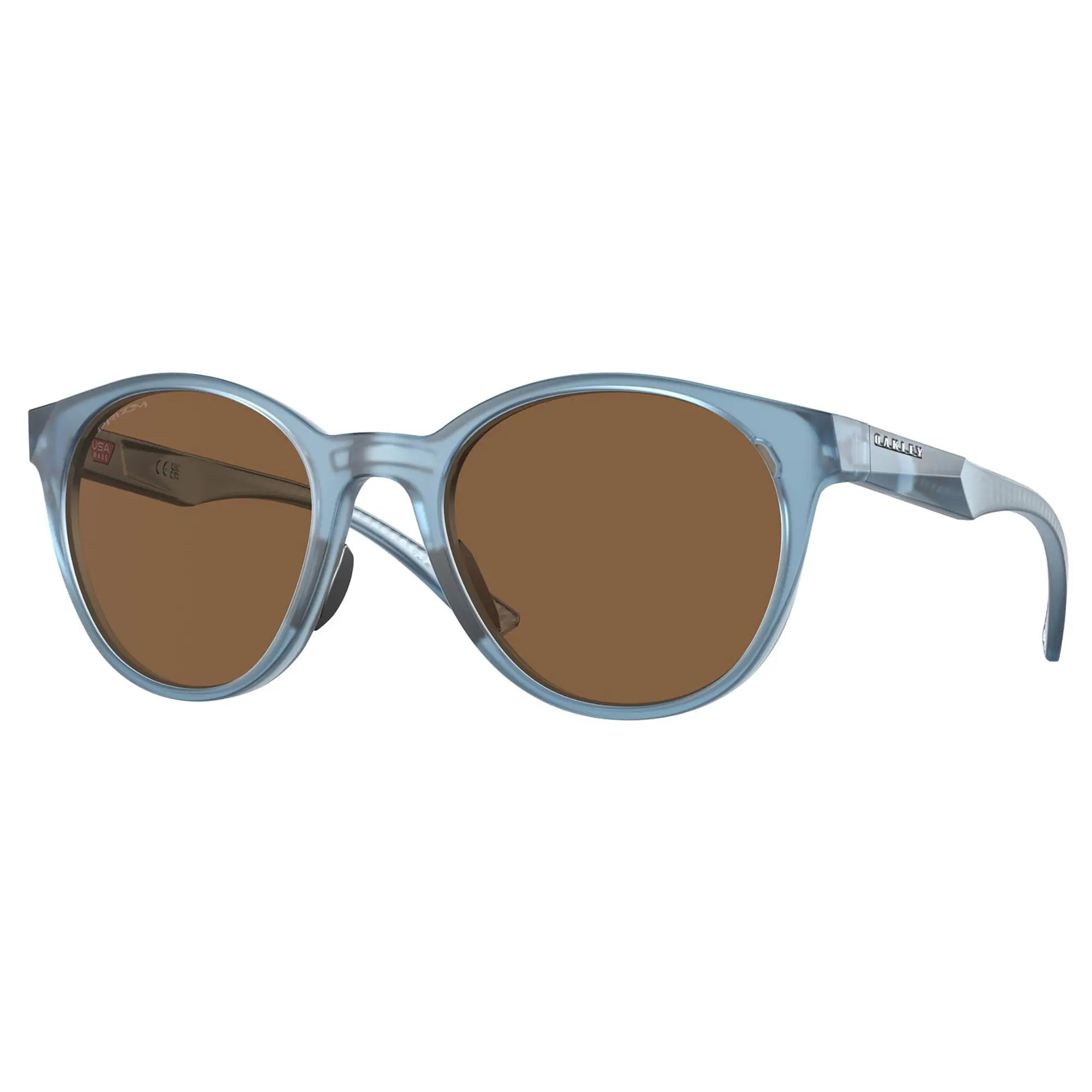Oakley Spindrift Sunglasses Matt Trans Stonewash / Prizm Bronze Lens - FREE UK Shipping, FREE 365 Day Returns | Moto Central