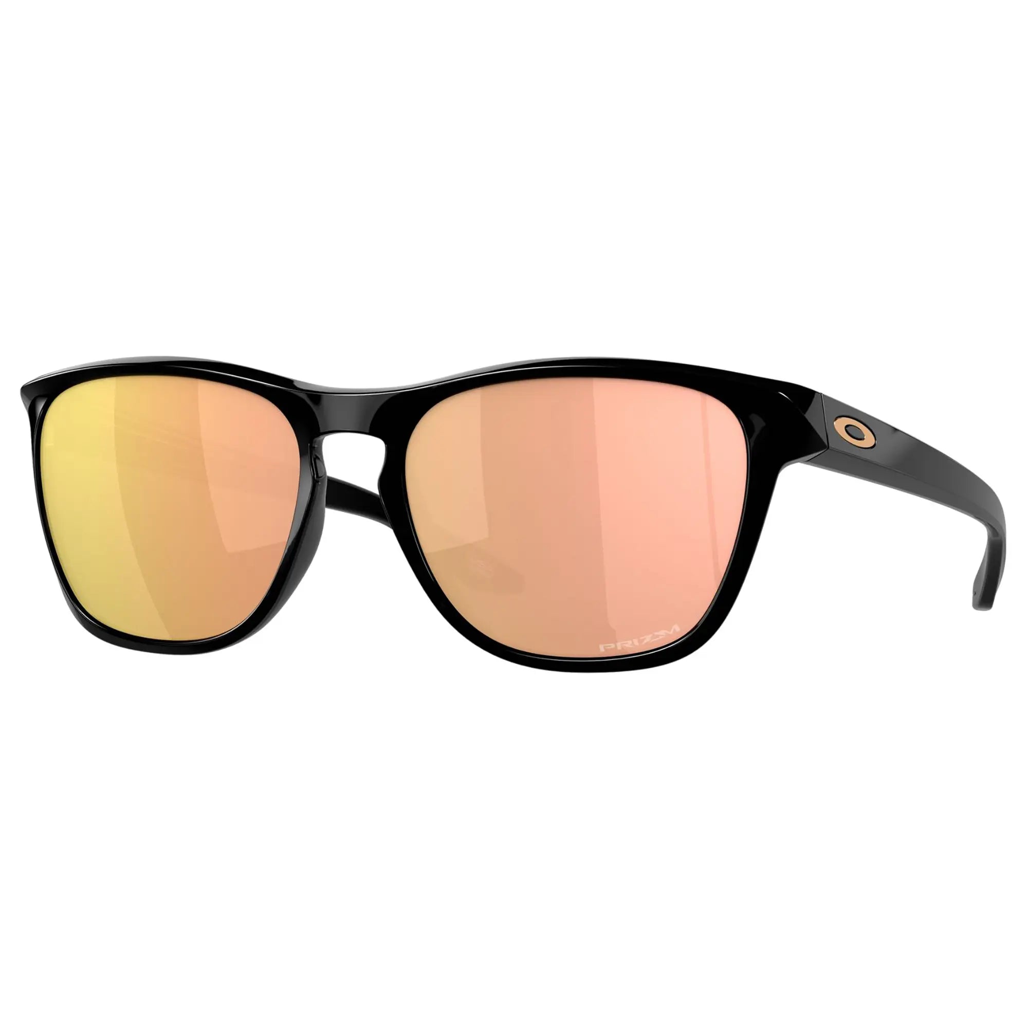 Oakley Manorburn Sunglasses Polished Black / Prizm Rose Gold Lens - FREE UK Shipping, FREE 365 Day Returns | Moto Central
