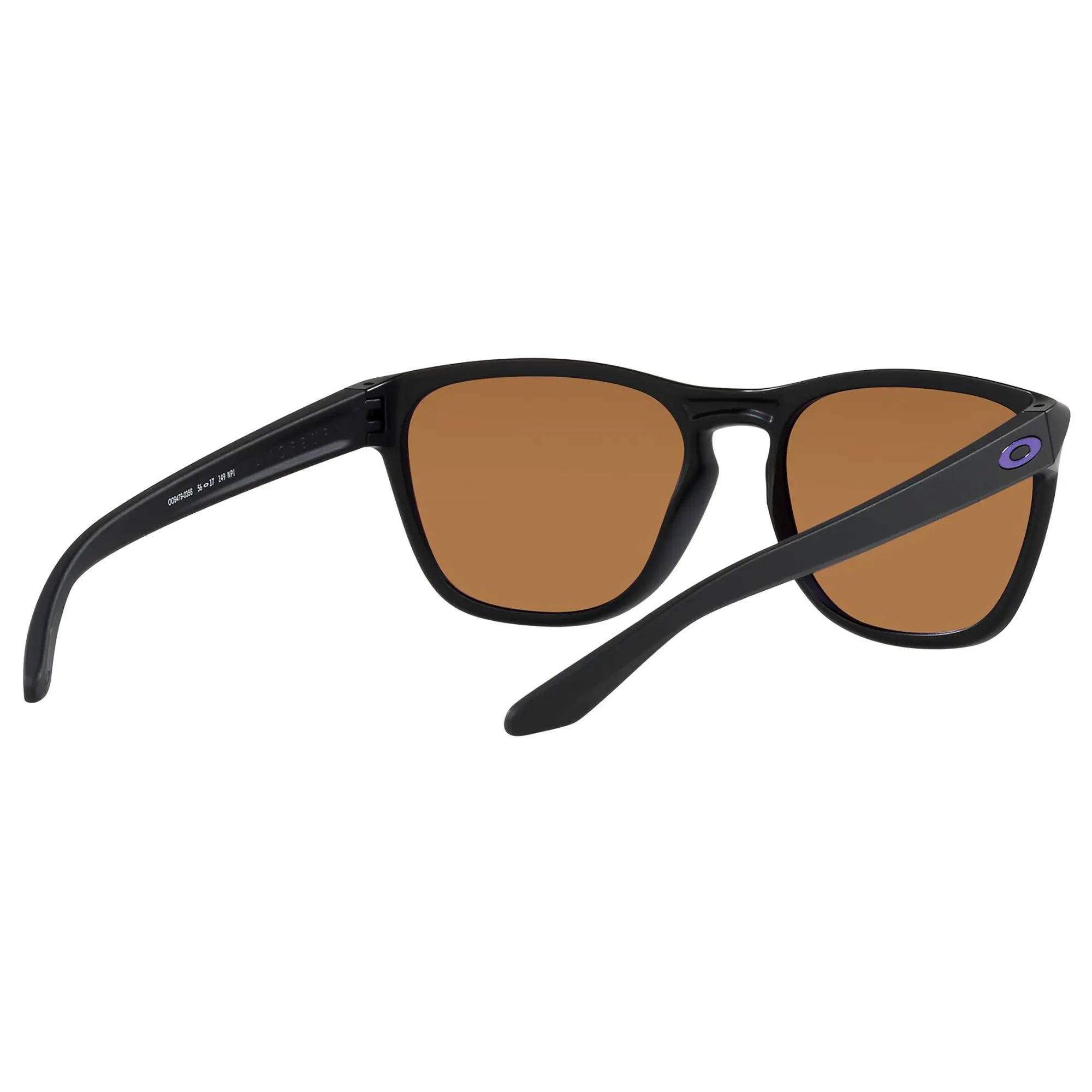 Oakley Manorburn Sunglasses Matt Black / Prizm Violet Lens - FREE UK Shipping, FREE 365 Day Returns | Moto Central