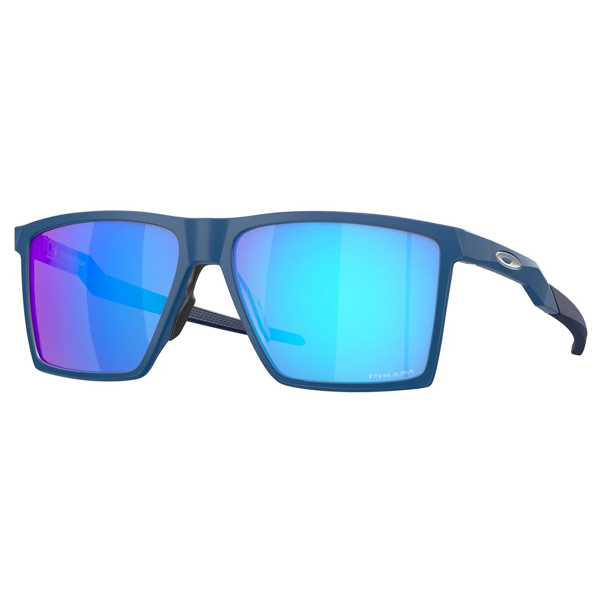 Oakley Futurity Sunglasses Satin Ocean Blue / Prizm Sapphire Lens - FREE UK Shipping, FREE 365 Day Returns | Moto Central