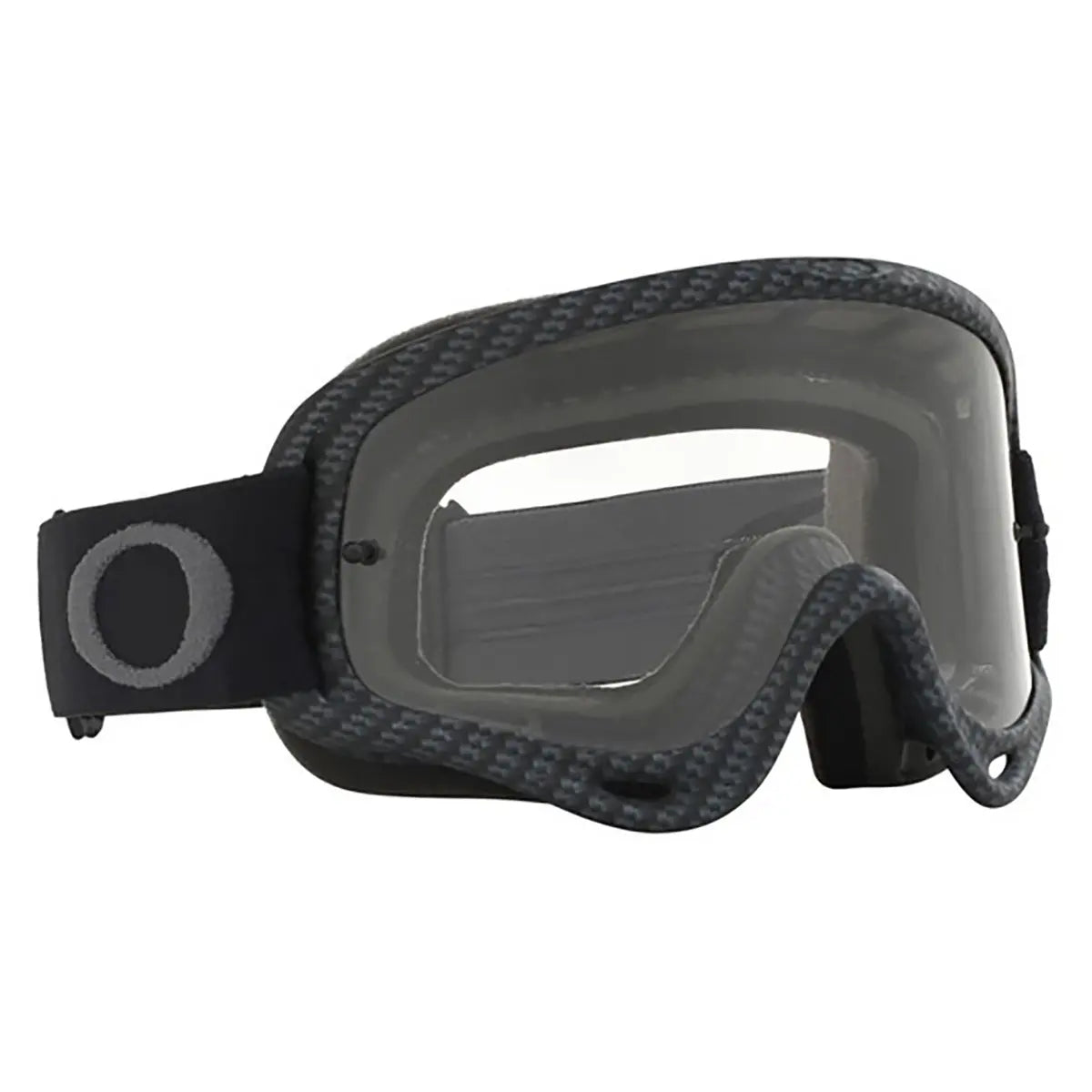 Oakley O Frame MX Goggles Matt Carbon Fibre / Clear - FREE UK Shipping, FREE 365 Day Returns | Moto Central