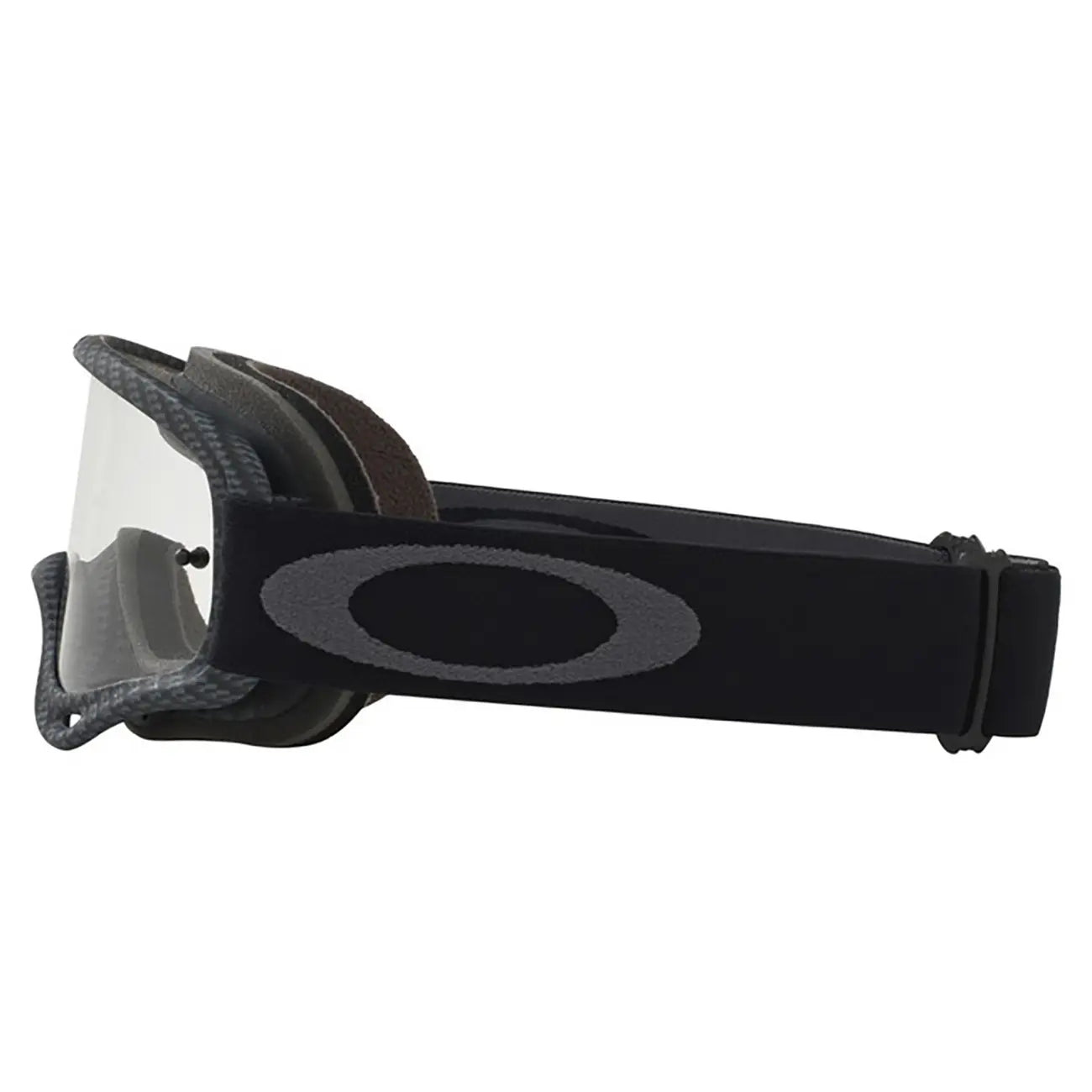 Oakley O Frame MX Goggles Matt Carbon Fibre / Clear - FREE UK Shipping, FREE 365 Day Returns | Moto Central