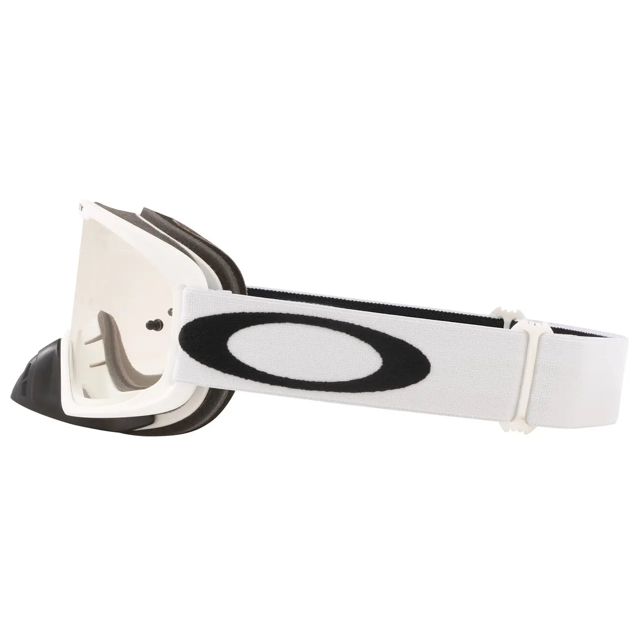 Oakley O Frame 2.0 Pro MX Goggles Matt White / Clear - FREE UK Shipping, FREE 365 Day Returns | Moto Central