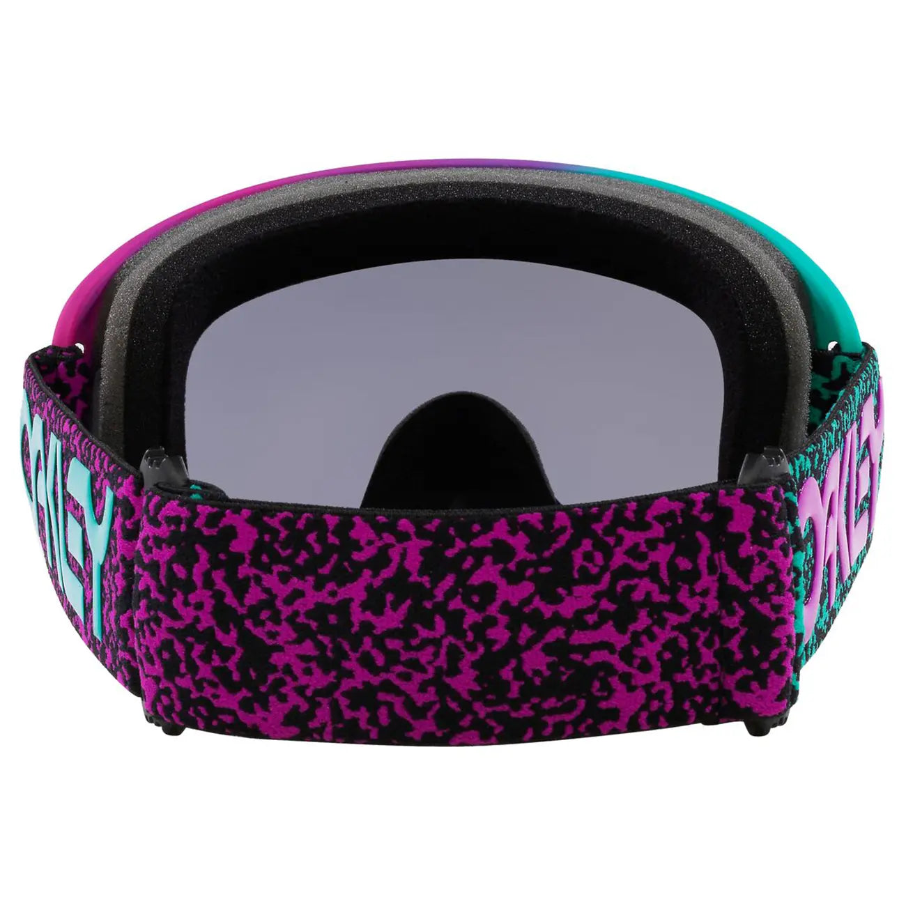 Oakley O Frame 2.0 Pro Celeste Purple Viper MX Goggles Dark Grey - FREE UK Shipping, FREE 365 Day Returns | Moto Central