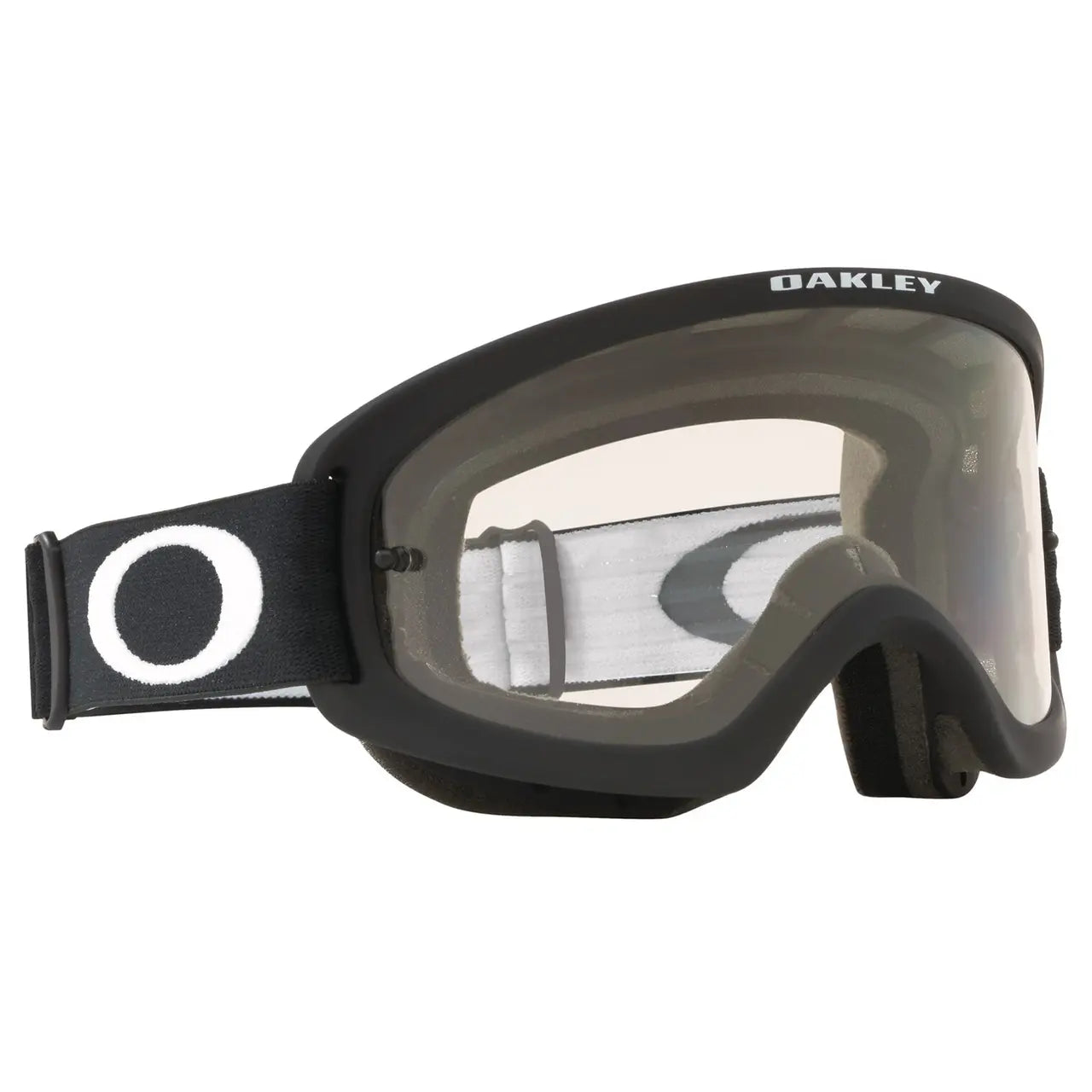 Oakley O Frame 2.0 Pro XS MX Goggles Matt Black / Clear - FREE UK Shipping, FREE 365 Day Returns | Moto Central